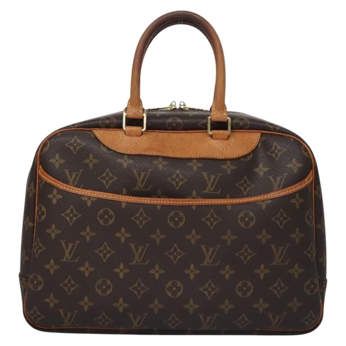 Louis Vuitton Deauville Brown Canvas Handbag (Pre-Owned) Size ONE SIZE - 1 Thumbnail