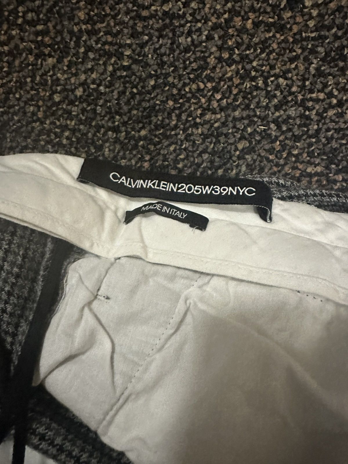 Calvin Klein 205W39NYC FW 17 Wool Suit pants Size 27" / US 4 / IT 40 - 4 Thumbnail