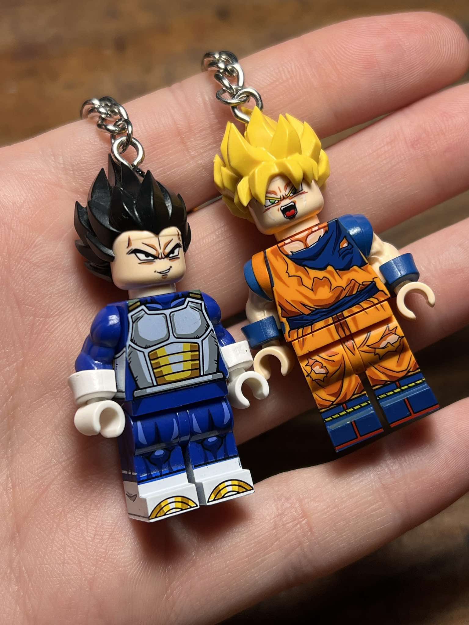 Other Dragon Ball Z Goku Vegeta anime minifigure keychain Size ONE SIZE - 6 Thumbnail