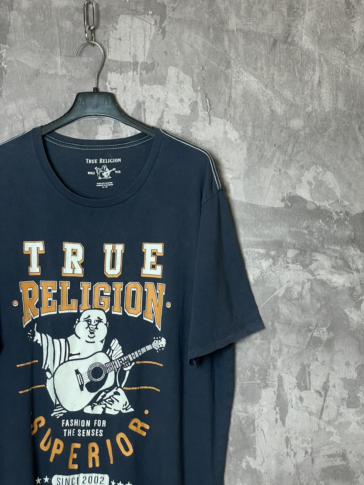 Japanese Brand × True Religion × Vintage Vintage True Religion T-Shirt Big Logo Japan Style Y2K Size US L / EU 52-54 / 3 - 3 Thumbnail