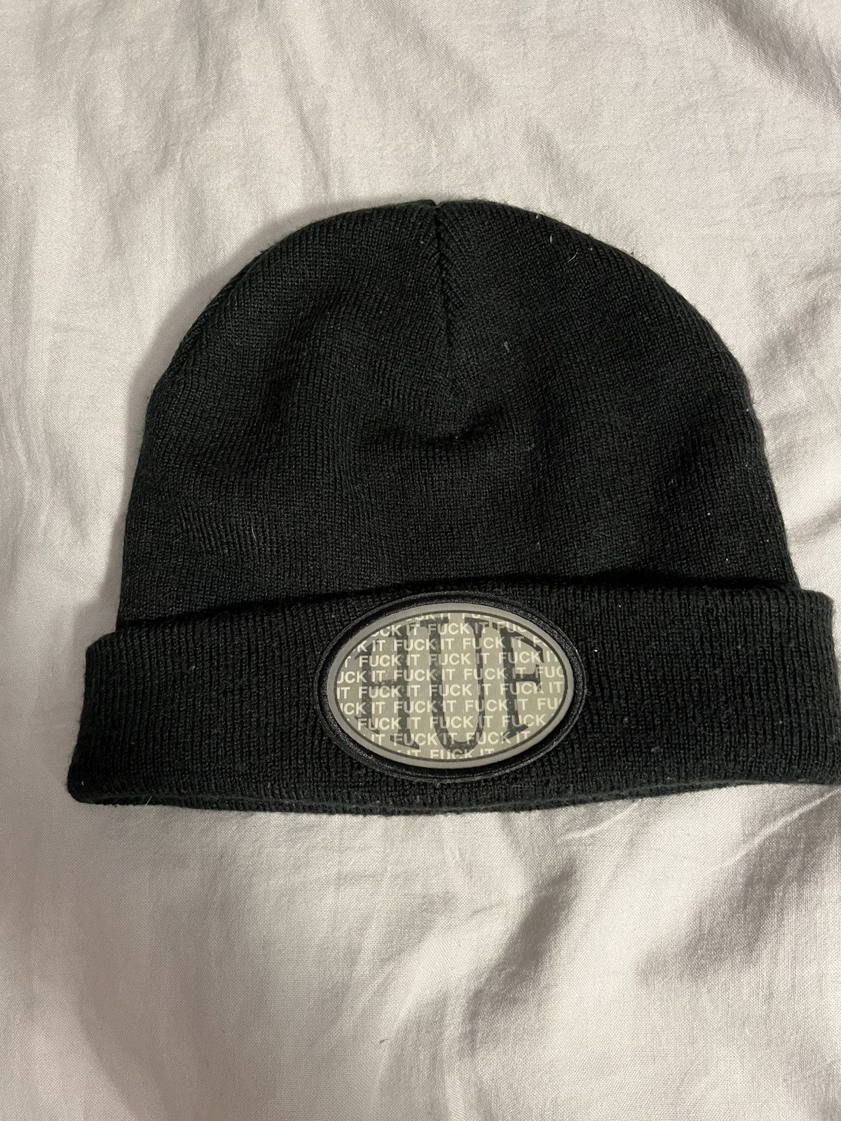 Huf Huf fuck it lenticular beanie black Size ONE SIZE - 1 Thumbnail