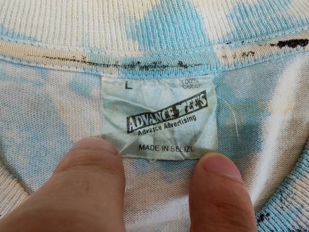Other rare overprinted 2 sides belize map t shirt single stitch Size US M / EU 48-50 / 2 - 5 Thumbnail