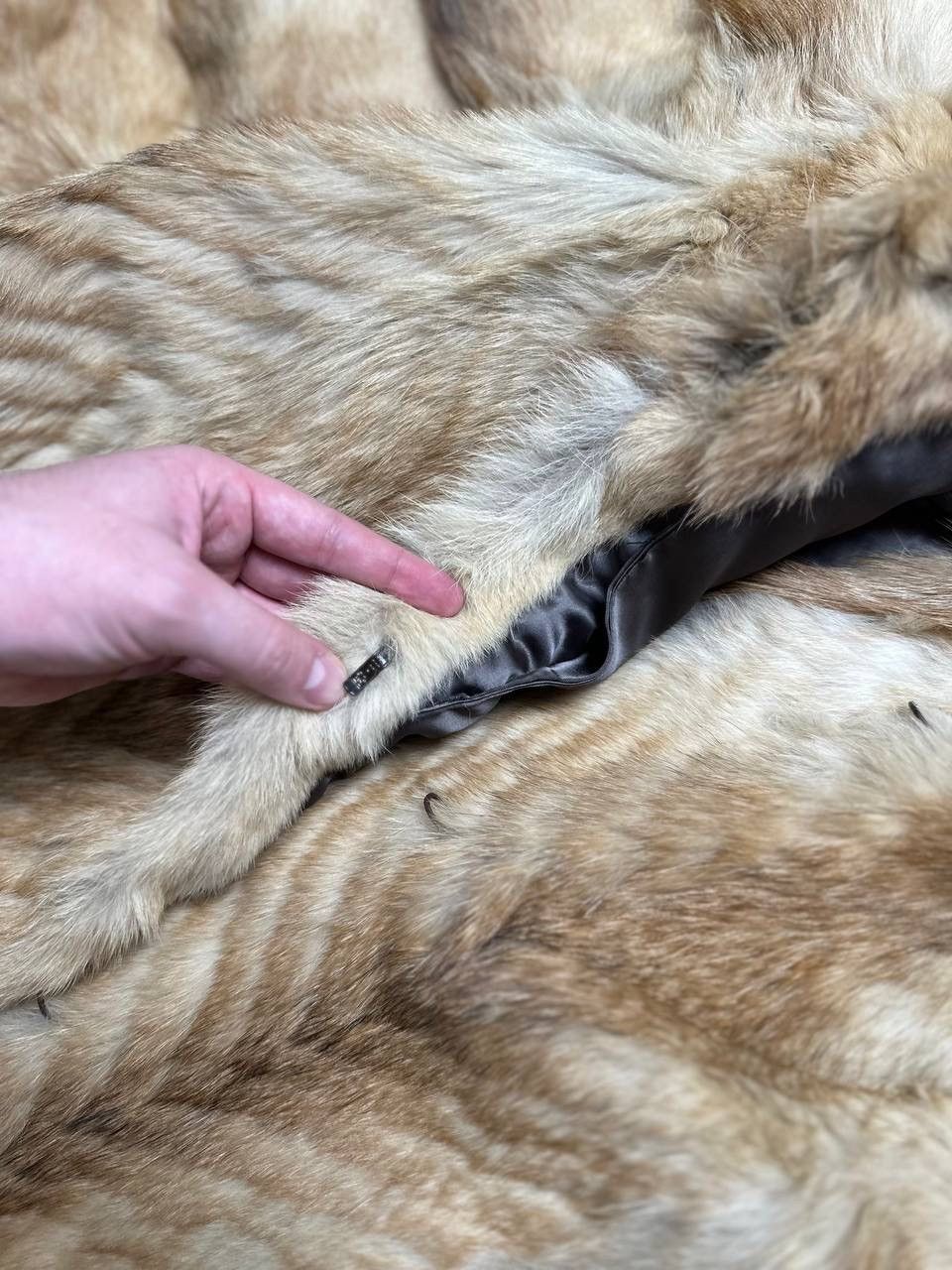 Vintage Vintage 80s Genuine Golden Fox Fur Coats 90s Vibe Winter Size M / US 6-8 / IT 42-44 - 11 Thumbnail