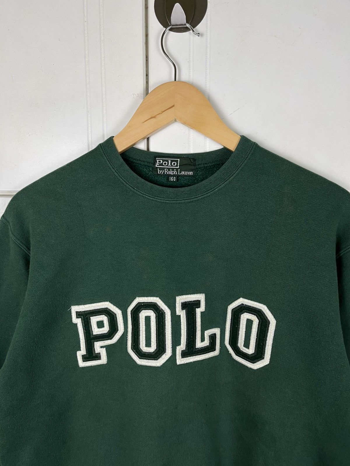 Polo Ralph Lauren × Ralph Lauren × Vintage Vintage Polo Ralph Lauren Spellout Sweatshirt Size US S / EU 44-46 / 1 - 2 Thumbnail