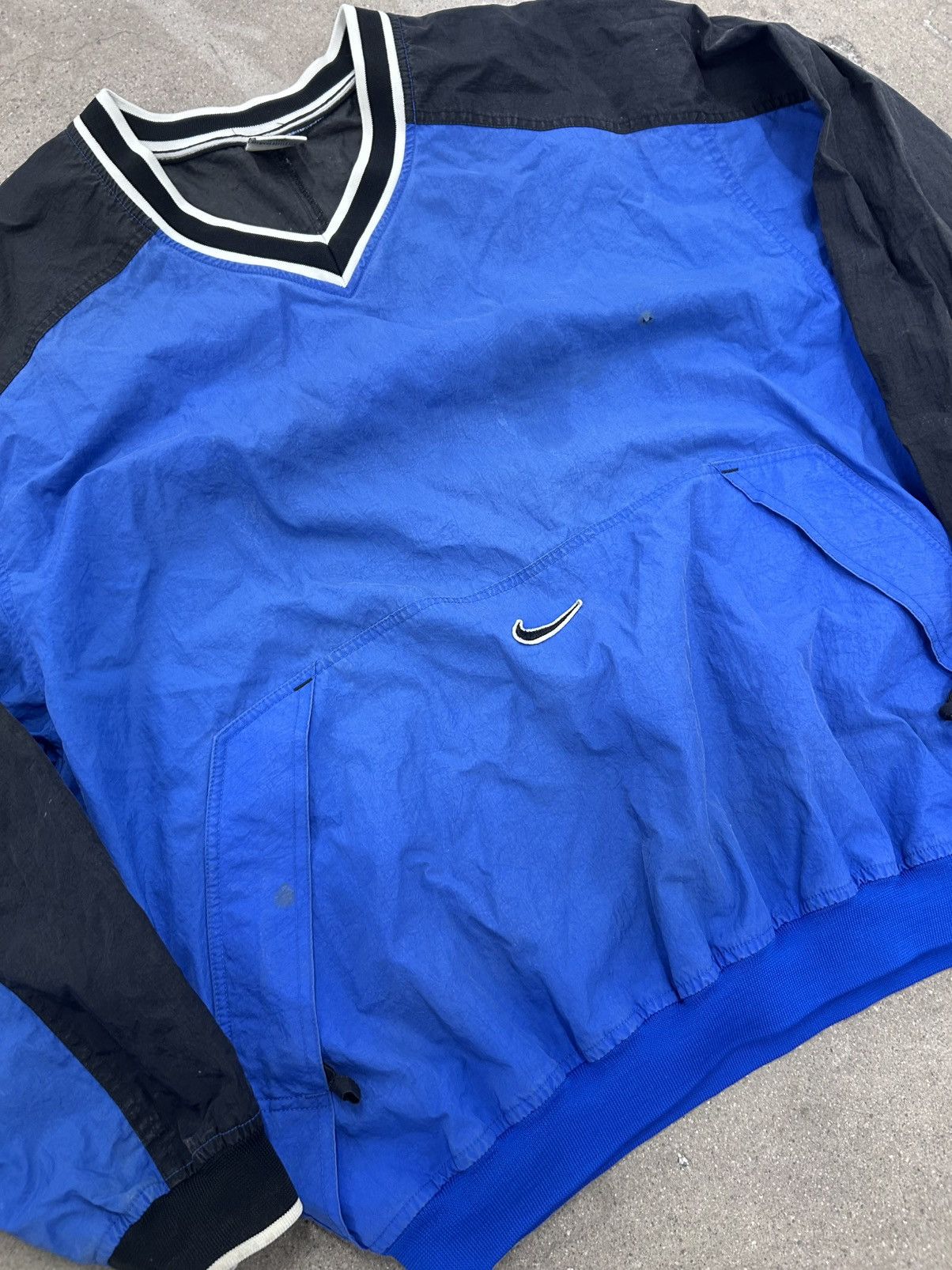Nike NIKE BRAND VINTAGE GRAY TAG 1980s PULLOVER JACKET- XL Size US XL / EU 56 / 4 - 3 Thumbnail