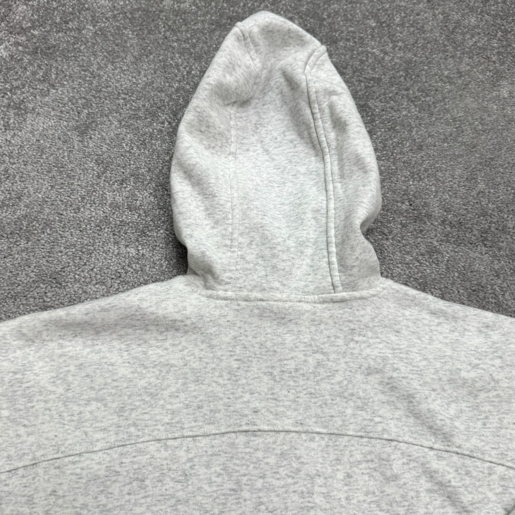 Vintage Zella Full Zip Hoodie Sweatshirt Womens Small Light Gray Fleece Athletic Active Size S / US 4 / IT 40 - 4 Thumbnail