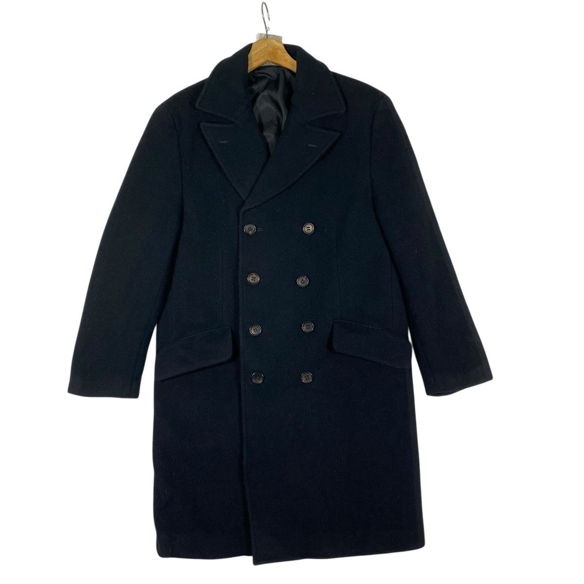 Yohji Yamamoto Vintage Yohji Yamamoto LQ Double Breasted Wool Jacket Size US L / EU 52-54 / 3 - 1 Thumbnail