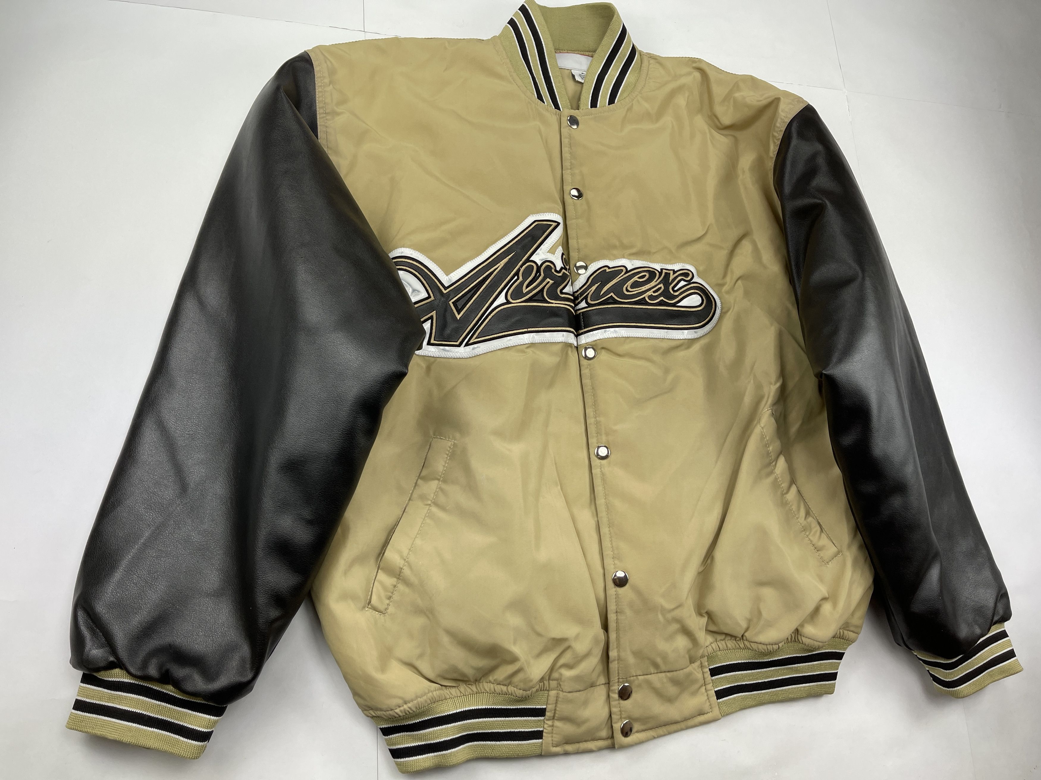 Avirex AVIREX jacket, vintage 90s hip hop 1990s college Y2K XL Size US XL / EU 56 / 4 - 2 Thumbnail