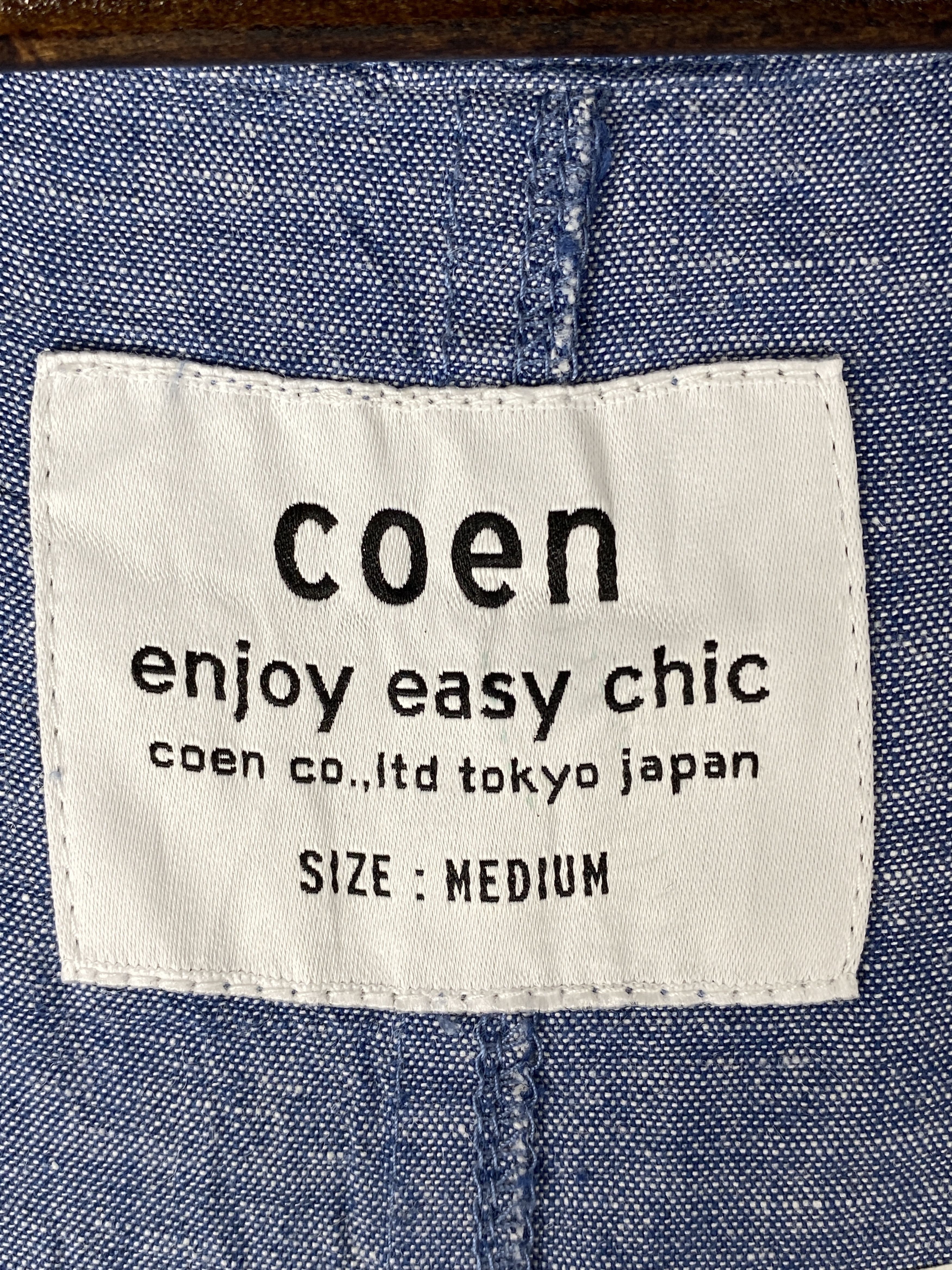 Japanese Brand × Vintage Vintage Coen Enjoy Easy Chic Hoodie Jacket Size US S / EU 44-46 / 1 - 10 Thumbnail