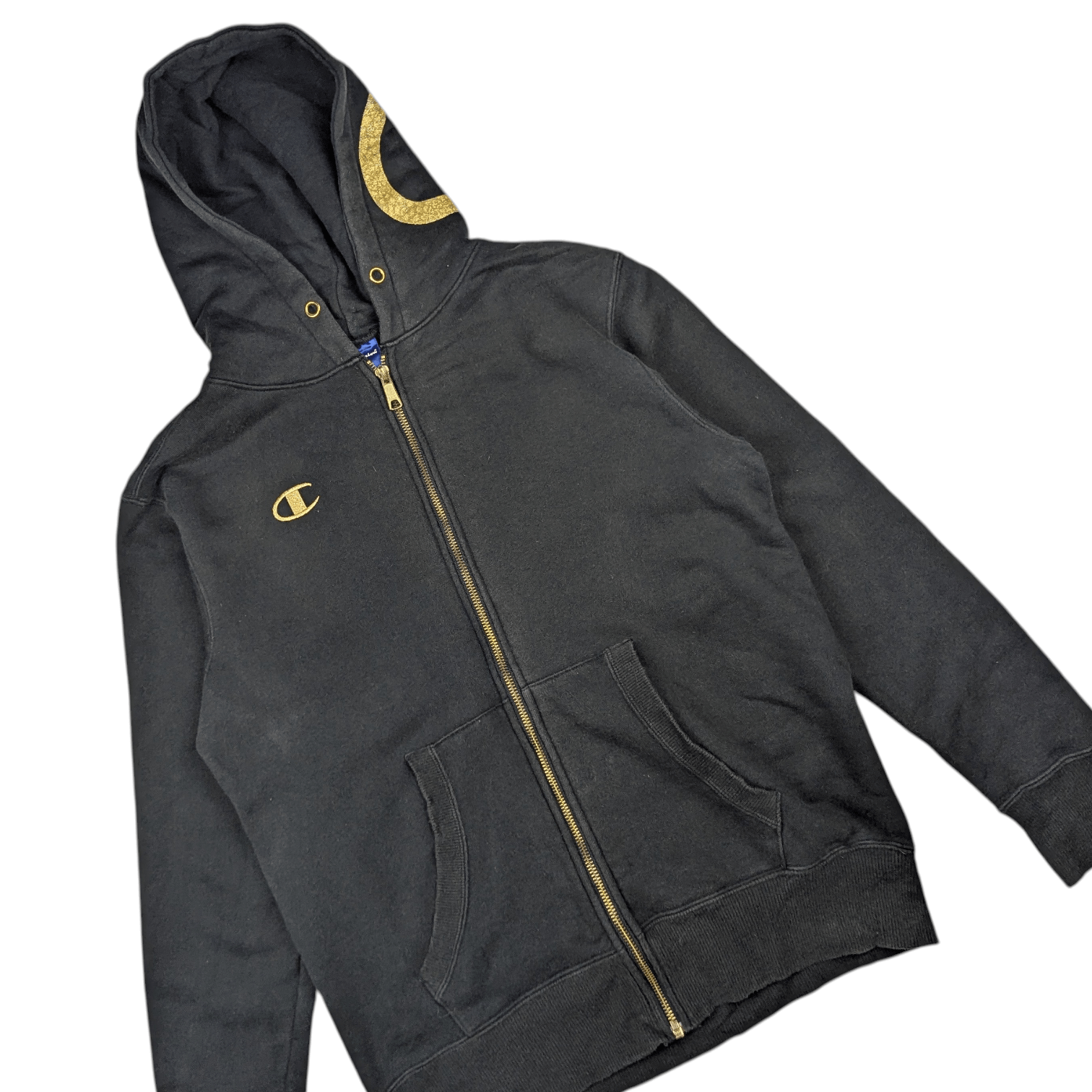 Champion CHAMPION Big Spell Out Logo Zipper Hoodie Hip Hop Size S / US 4 / IT 40 - 5 Thumbnail