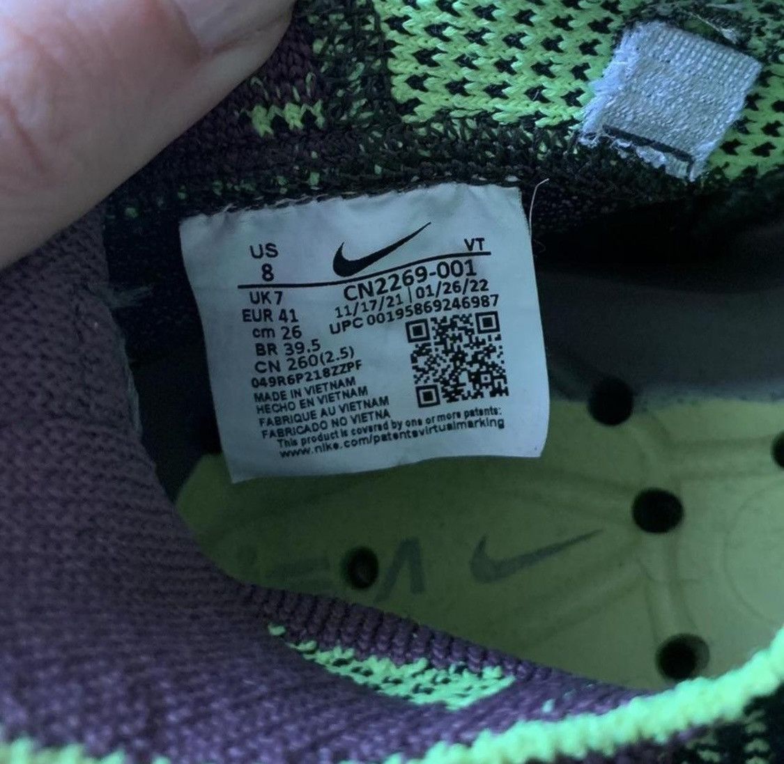 Nike Nike ISPA rare Link trainers in “limelight” Size US 8 / EU 41 - 5 Thumbnail