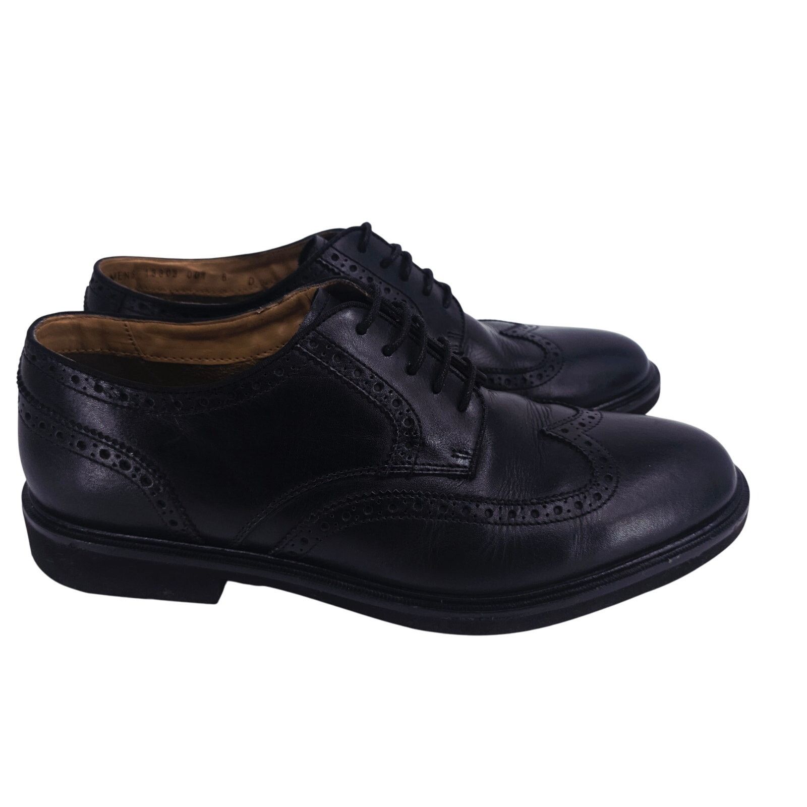 Florsheim Florsheim CT Network Wing Tip Oxford Black Leather Shoe 8 D Size US 8 / EU 41 - 1 Thumbnail
