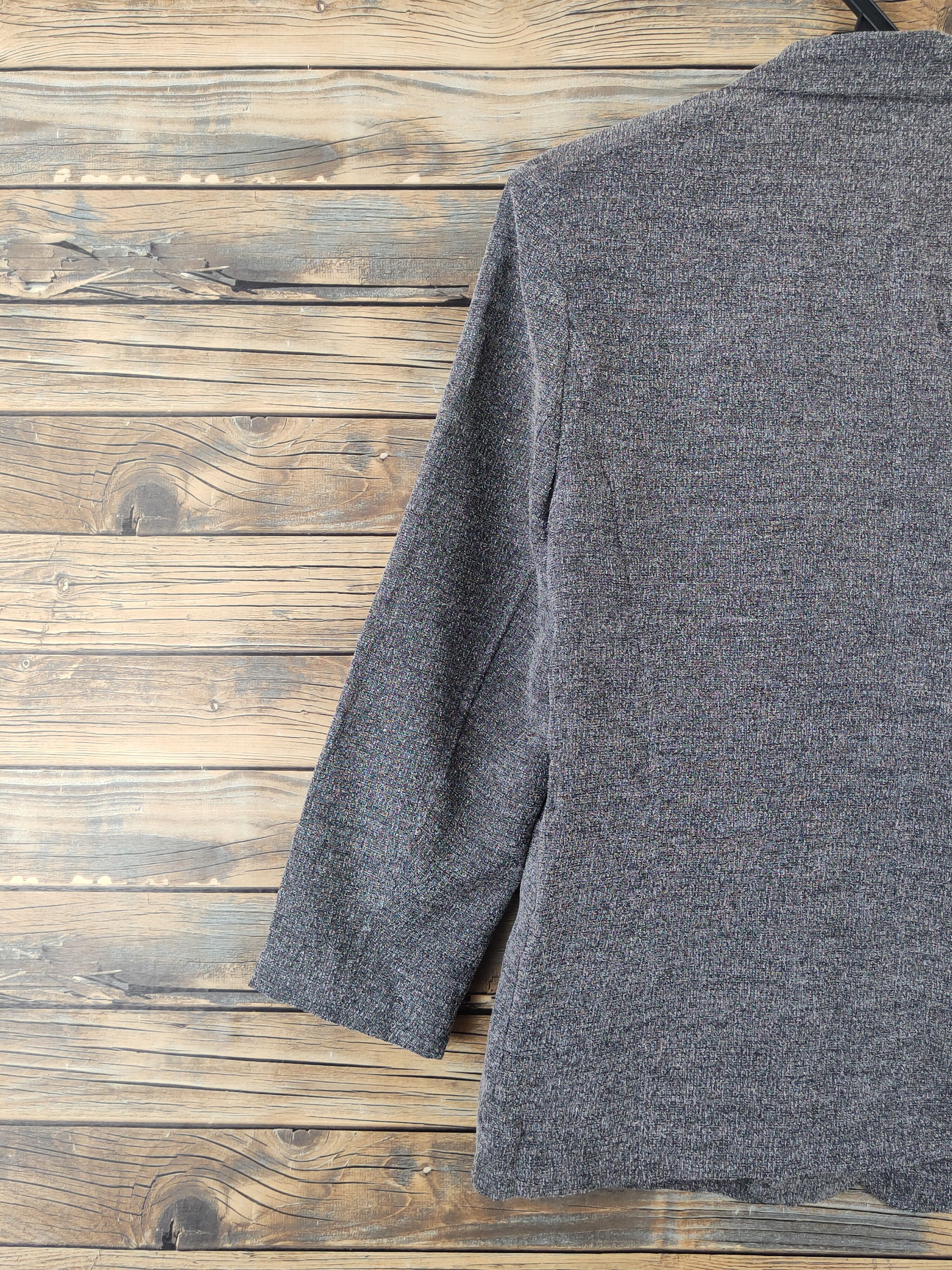 Japanese Brand × Vintage Retro Design 💥 Loran Dark Gray Blazers Jacket Size M / US 6-8 / IT 42-44 - 9 Thumbnail