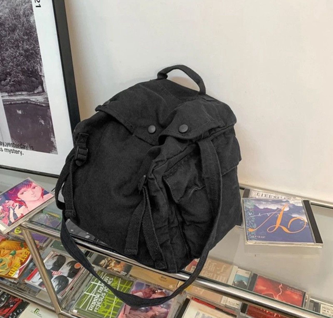 Japanese Brand × Vintage Utility grunge military messenger shoulder bag Size ONE SIZE - 1 Thumbnail