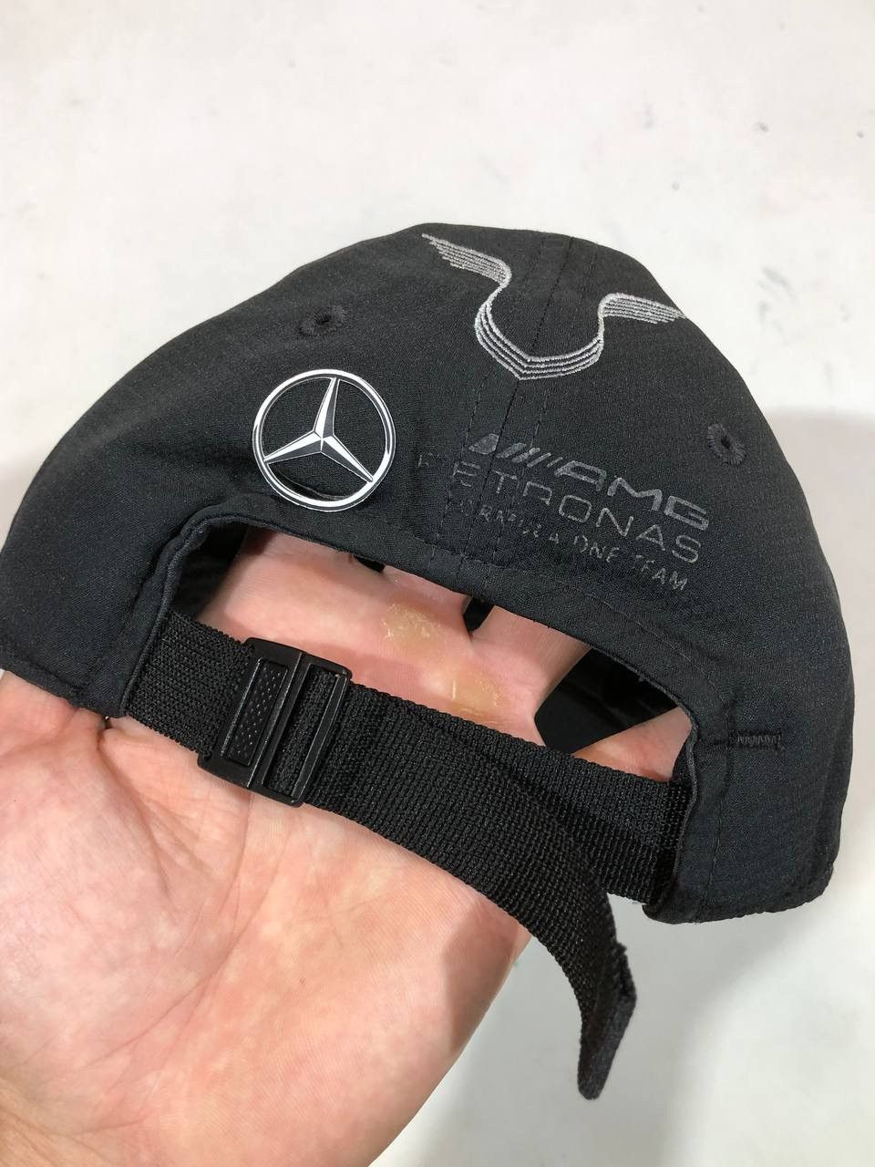 Mercedes-Benz × NASCAR Mercedes AMG Petronas F1 Team Cap Black Size ONE SIZE - 4 Thumbnail