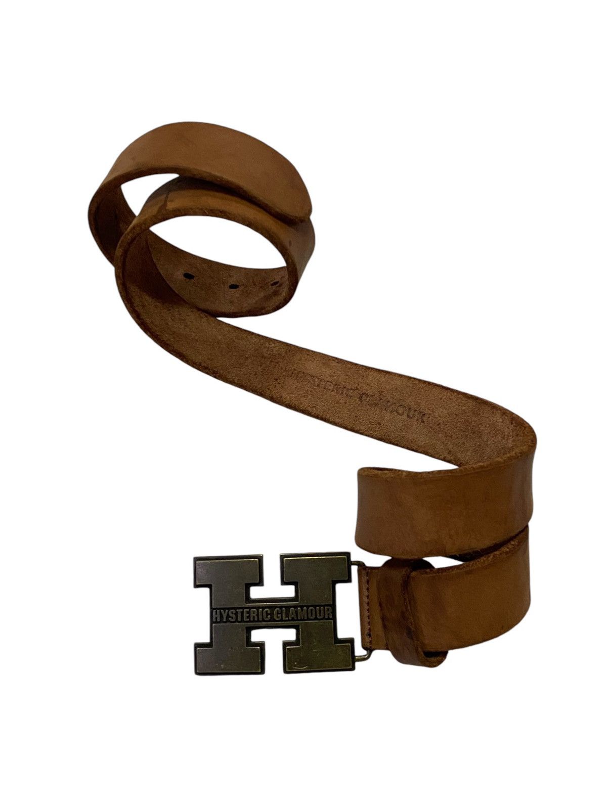 小物 HYSTERIC GLAMOUR Logo Leather Belt Hysteric Glamour Logo Belt | Grailed