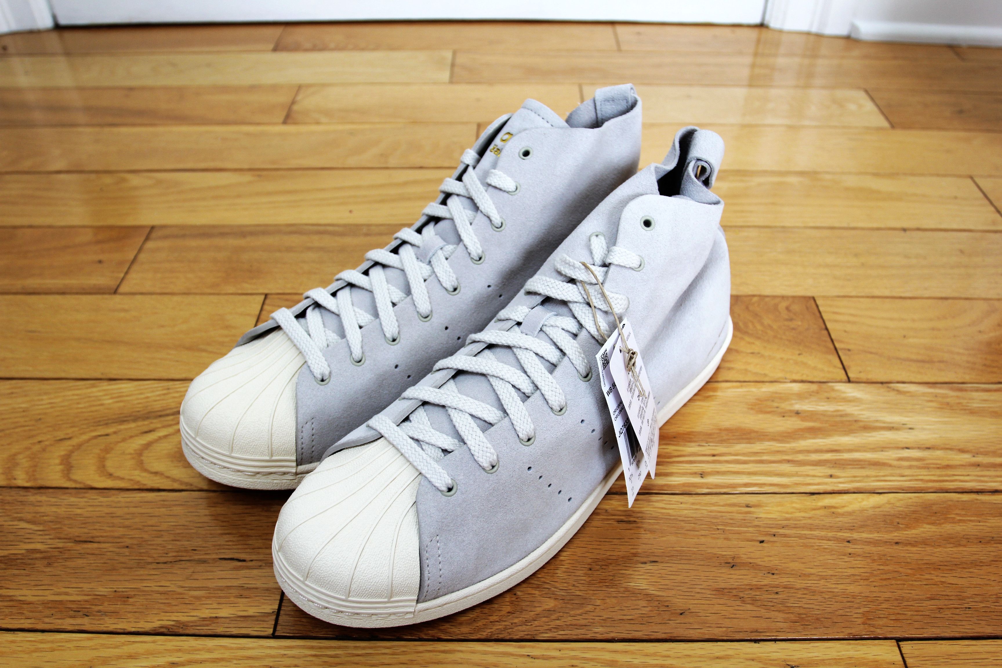 Adidas × Wales Bonner BNWT AW25 WALES BONNER x ADIDAS SUPERSTAR HI SNEAKERS 7 Size US 7 / EU 40 - 2 Thumbnail
