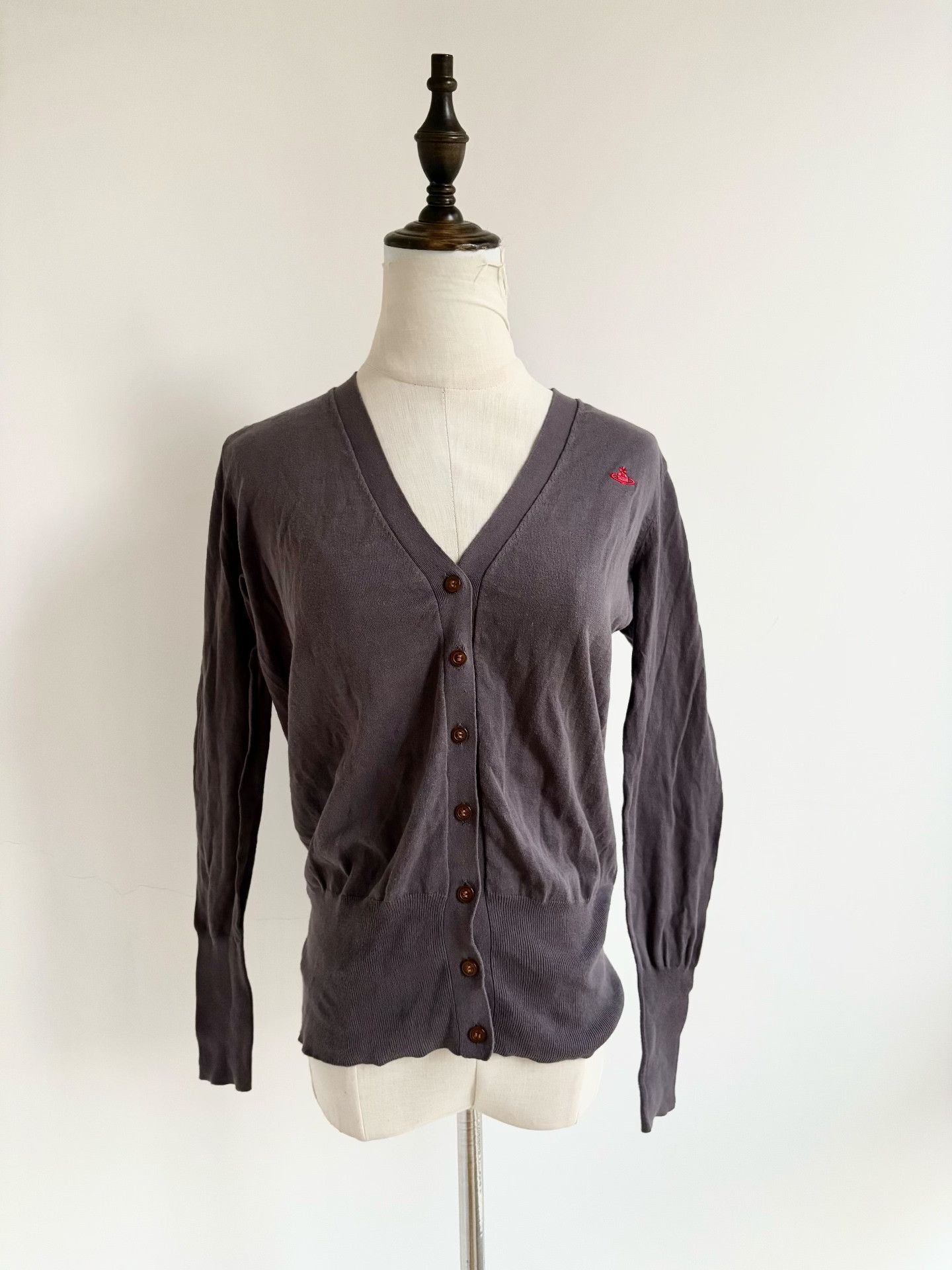 Vivienne Westwood Vivienne Westwood Vintage V-Neck Knit Cardigan Size M / US 6-8 / IT 42-44 - 1 Thumbnail