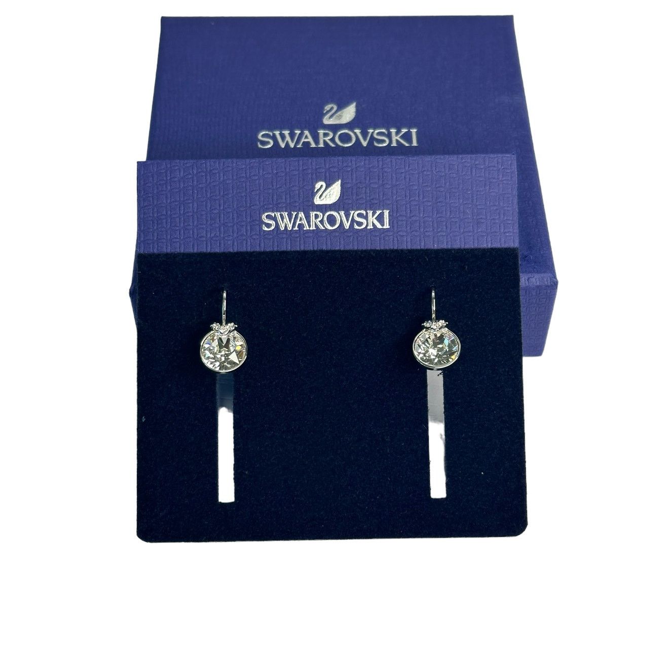 Swarovski Swarovski Bella Pierced drop earrings Size ONE SIZE - 6 Thumbnail