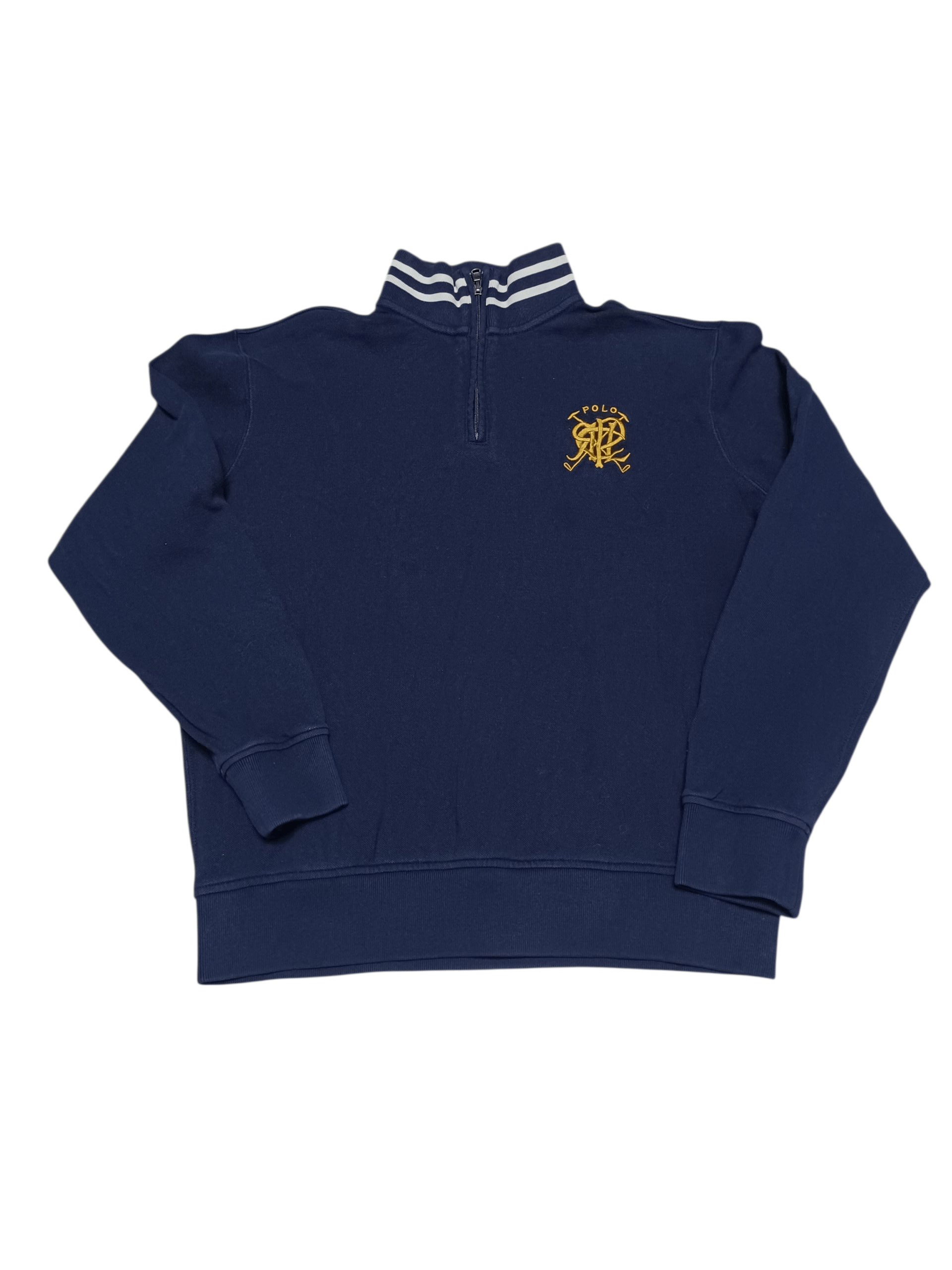 Polo Ralph Lauren POLO RALPH LAUREN VINTAGE OLDMONEY 1/4 SWEATSHIRT Size US L / EU 52-54 / 3 - 1 Thumbnail