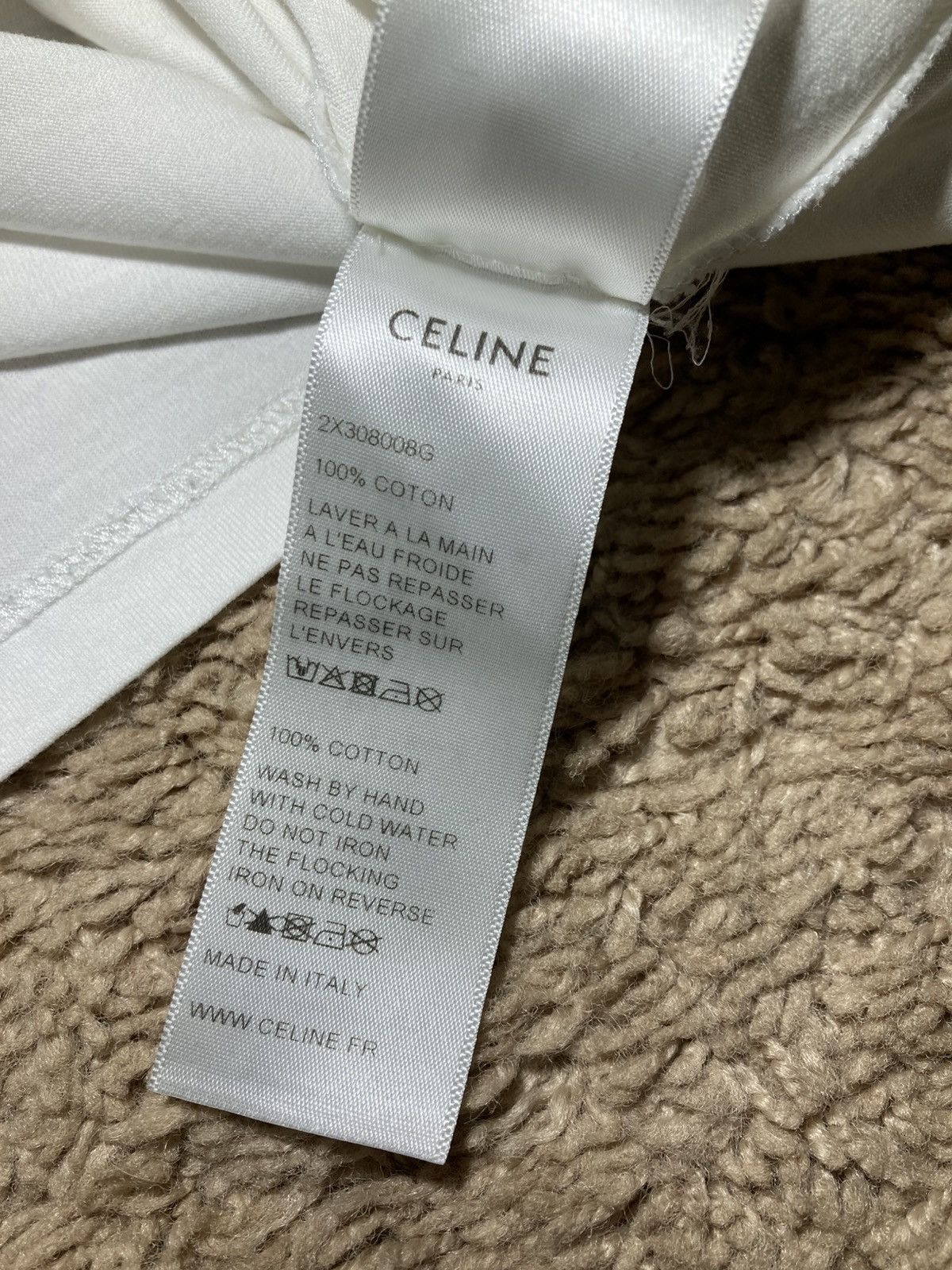 Celine AW19 Celine Unlock Your Fantasies Crystal Ball Flocking Hedi Size US XL / EU 56 / 4 - 9 Thumbnail