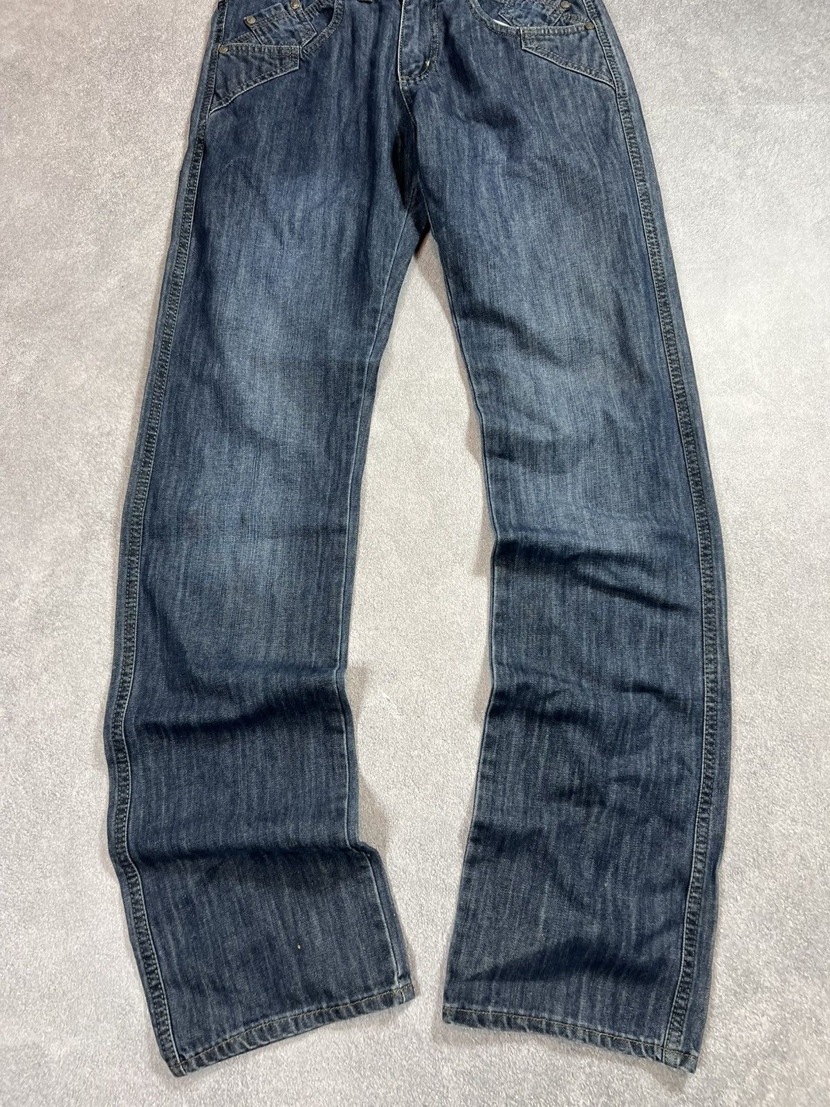 Diesel 🔥VTG HYPE RICK OWENS JUNYA WATANABE STYLE DISTRESSED JEANS Size US 31 - 9 Thumbnail