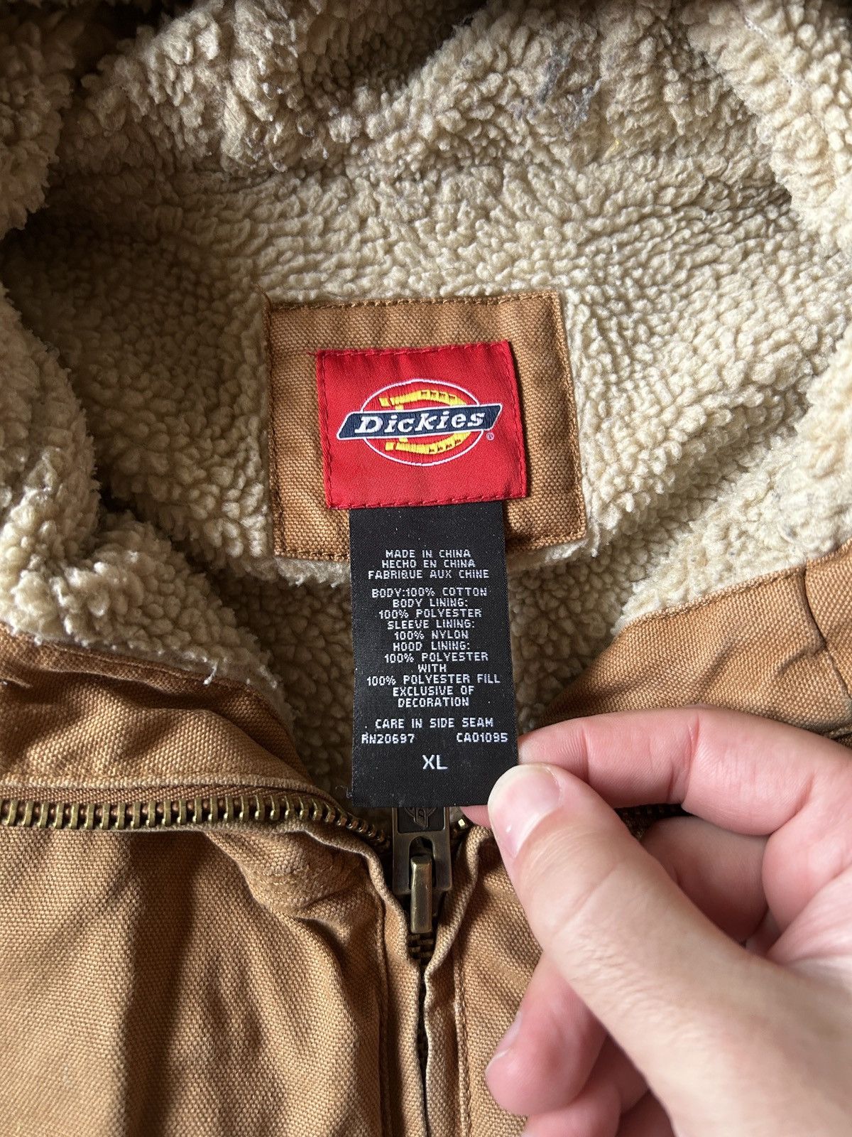 Dickies Dickes Sherpa Work Jacket Size US XL / EU 56 / 4 - 4 Thumbnail
