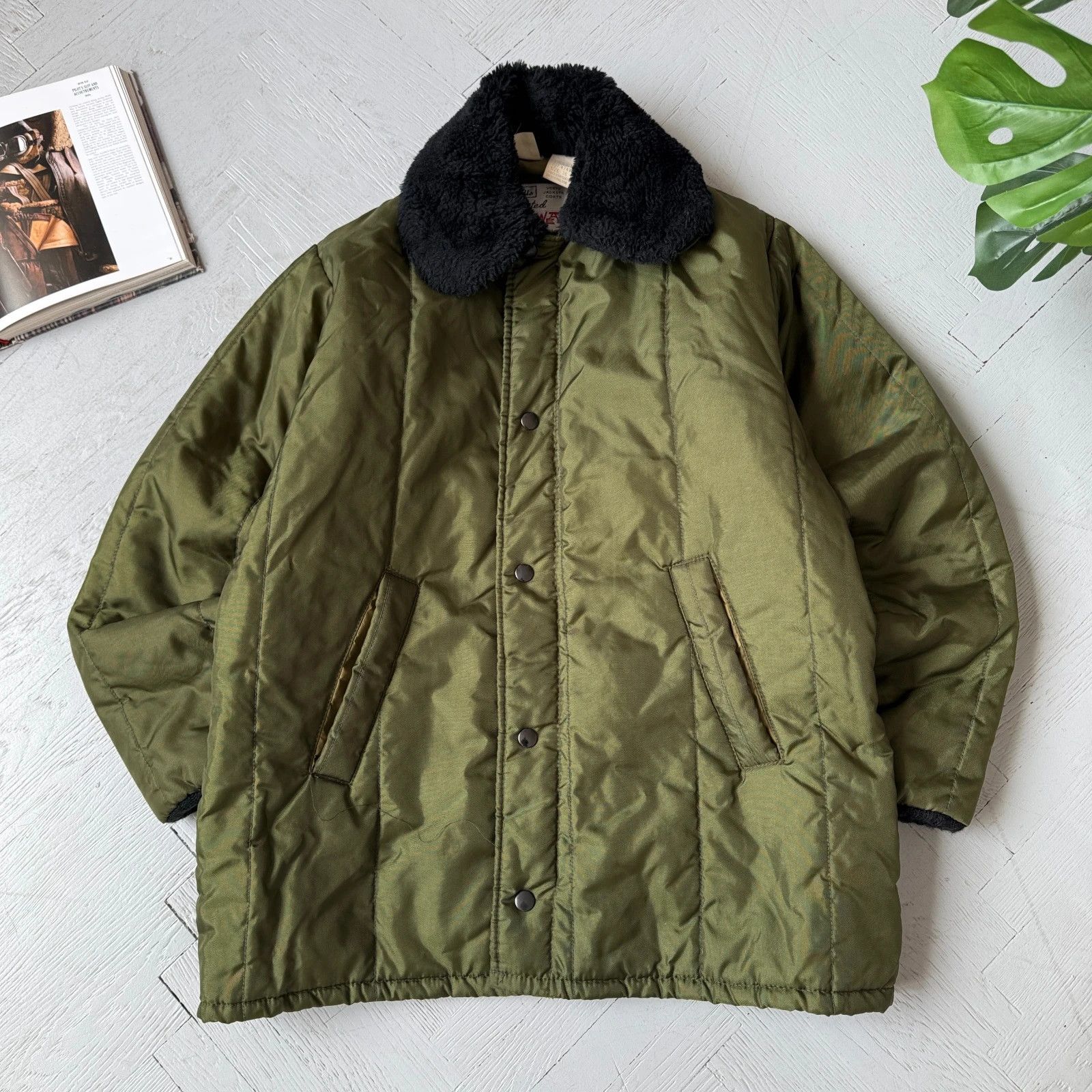Vintage American Vintage Nylon Outdoor Jacket Size US XXL / EU 58 / 5 - 1 Thumbnail