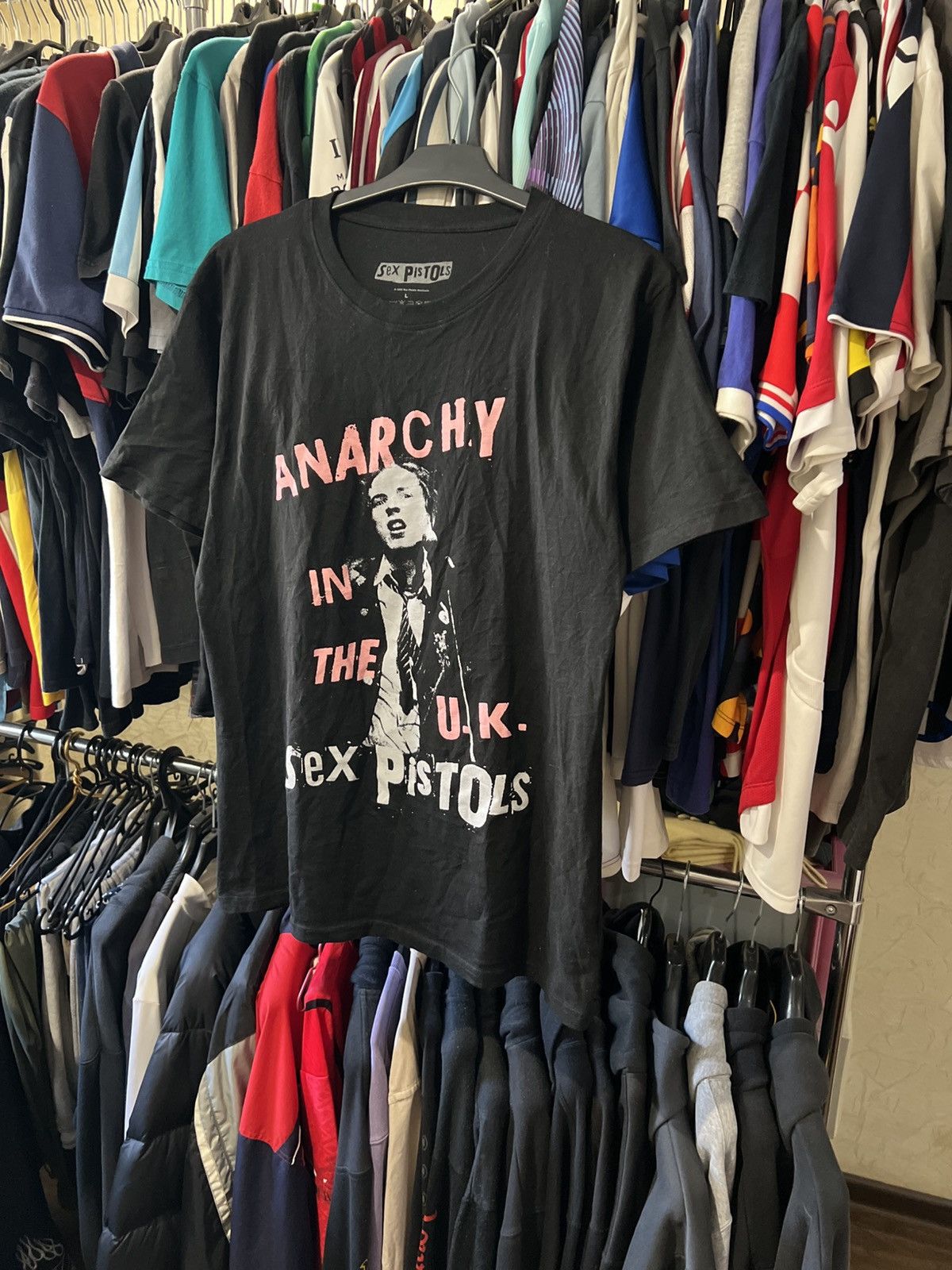 Band Tees VINTAGE SEX PISTOLS ANARCY IN THE U.K. GRAPHIC BAND ROCK TEE Size US L / EU 52-54 / 3 - 1 Thumbnail