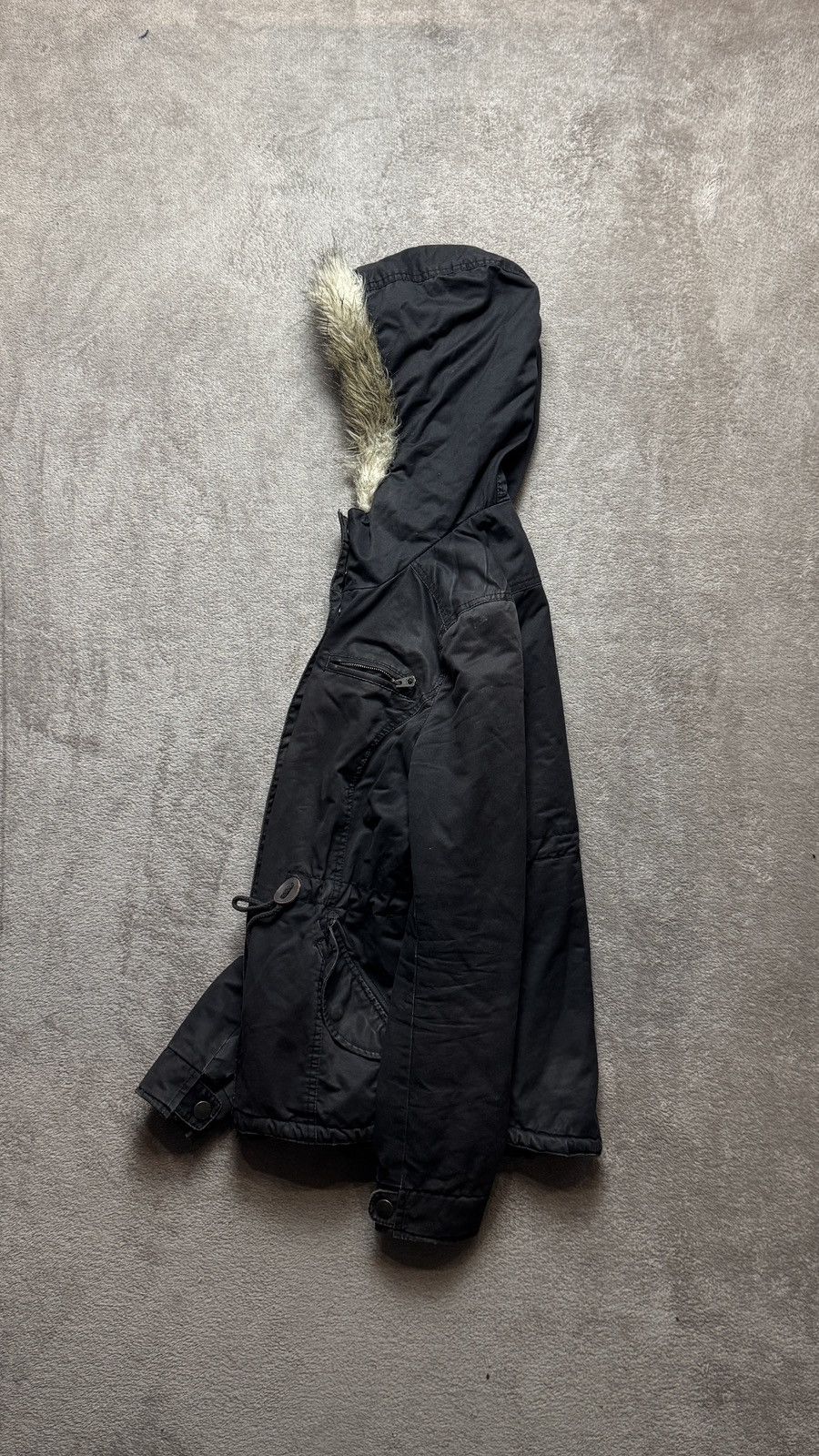 Japanese Brand Y2K If Six Was Nine Style Faux Fur Hood Jacket Alpha LGB Size US S / EU 44-46 / 1 - 4 Thumbnail
