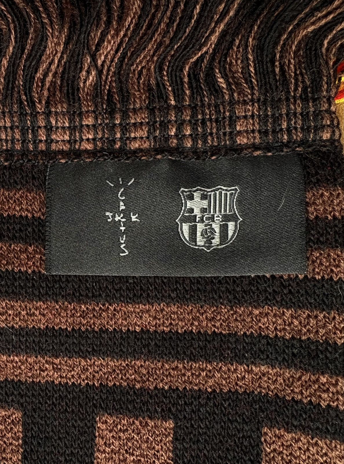Travis Scott Travis Scott X Barcelona Scarf Size ONE SIZE - 6 Thumbnail