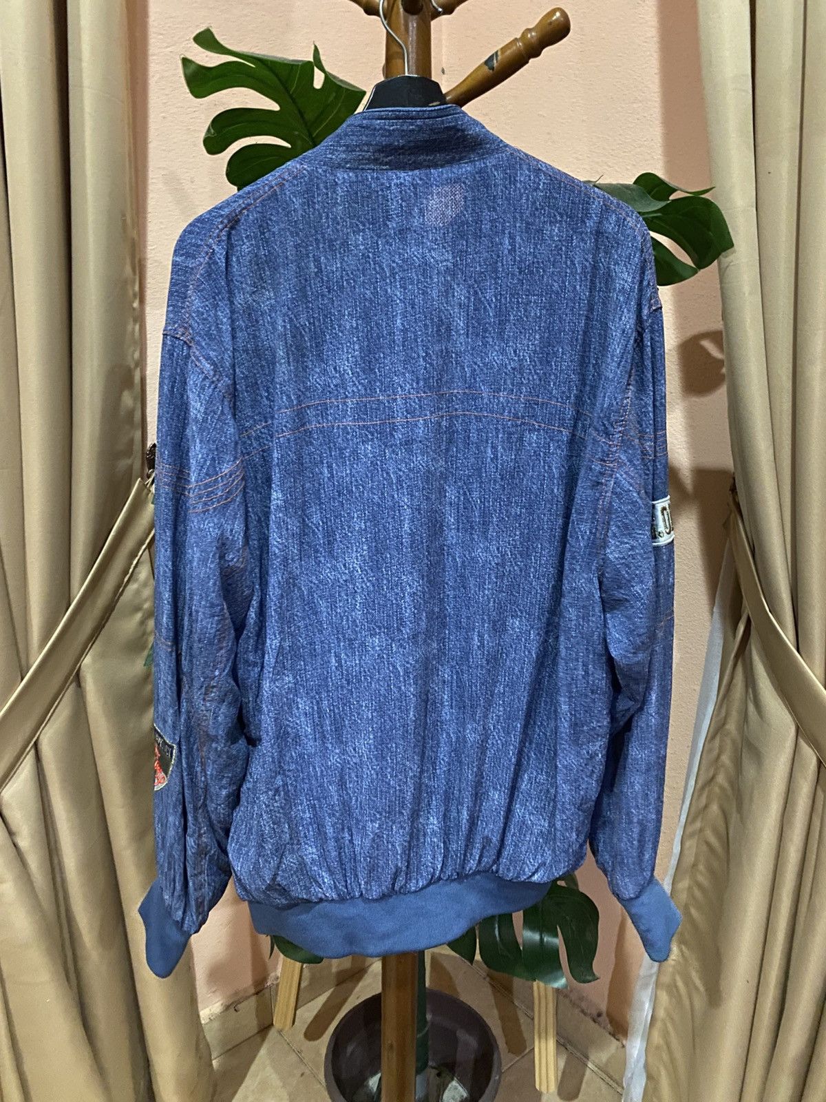Vintage Vintage Eddie Odyssey Blue Zip-Up Track Jacket –Sportswear Size US XXL / EU 58 / 5 - 8 Thumbnail