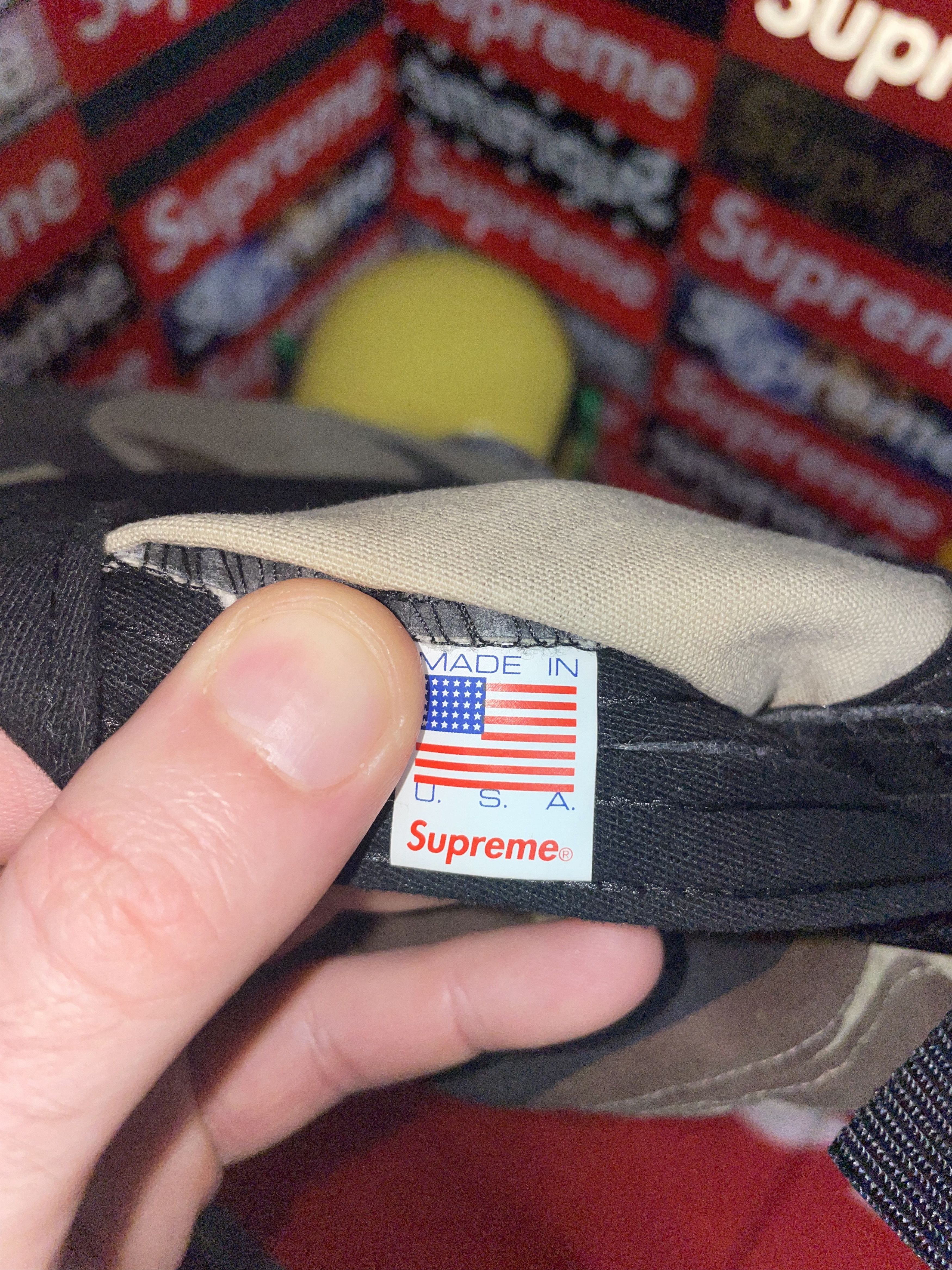 Supreme Supreme Military Camp Cap Tan Tribal Camo FW19 Size ONE SIZE - 7 Thumbnail