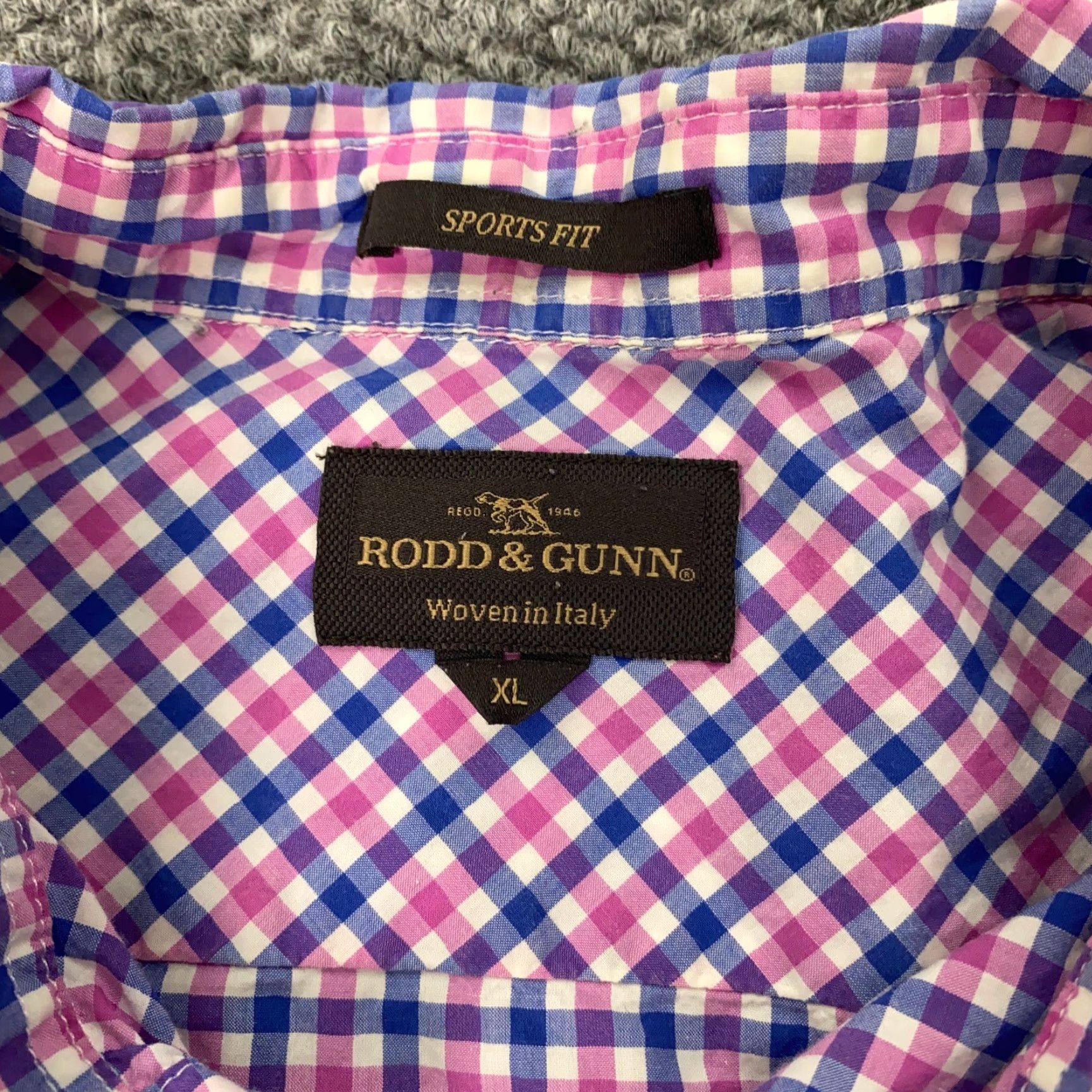 Rodd & Gunn VINTAGE Rodd & Gunn Men's Shirt XL Red Plaid Button Up Outdoors Casual Winter Size US XL / EU 56 / 4 - 5 Thumbnail