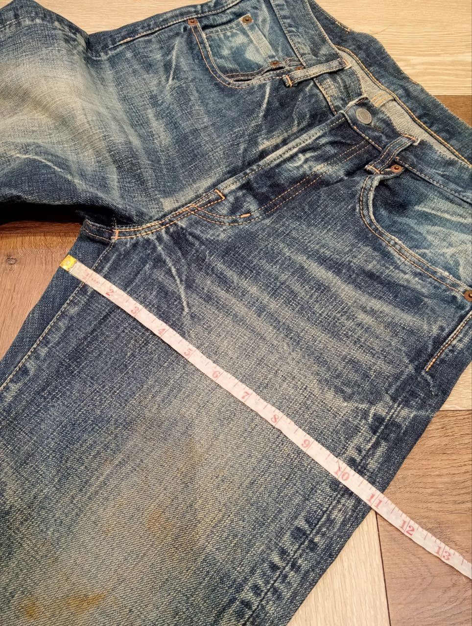 Spellbound SPELLBOUND JAPAN BLUE WASHED DENIM PANTS Size US 28 / EU 44 - 15 Thumbnail