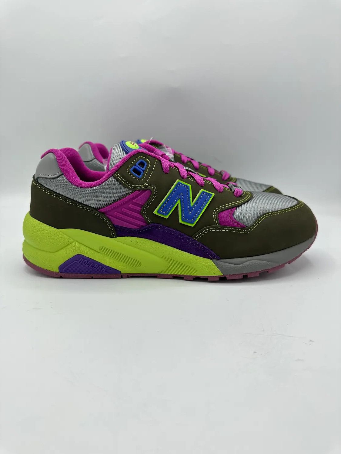New Balance × Stray Rats Stray Rats New Balance 580 Khaki Purple Size US 8.5 / EU 41-42 - 2 Thumbnail