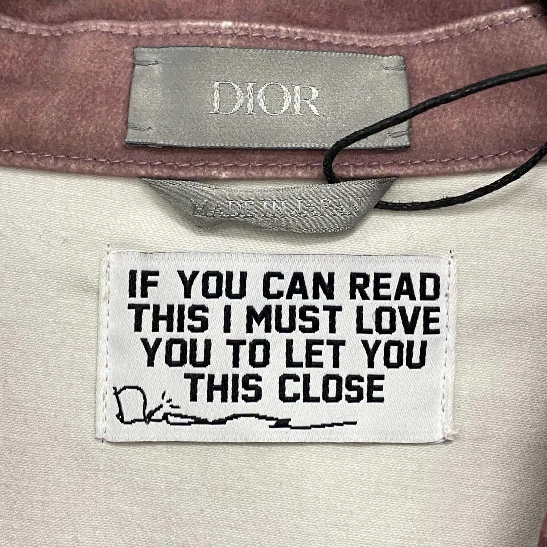 Dior Dior x Travis Scott Flocked Shirt 44 Size US S / EU 44-46 / 1 - 5 Thumbnail