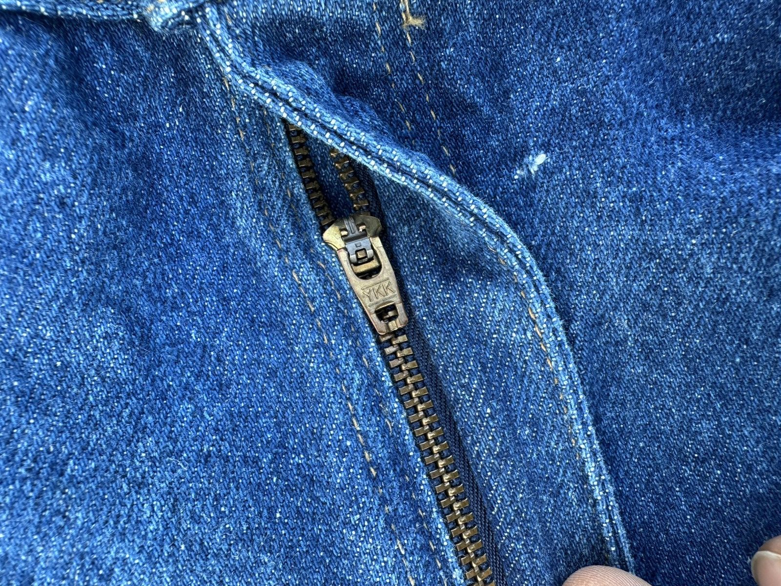 Carhartt × Vintage Vintage Carhartt Double Knee Denim Work Pants – 1980s Size US 38 / EU 54 - 6 Thumbnail
