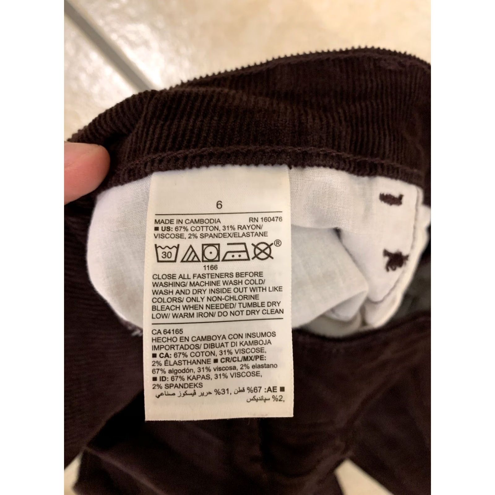 Old Navy VINTAGE? No. Size 28" / US 6 / IT 42 - 5 Thumbnail