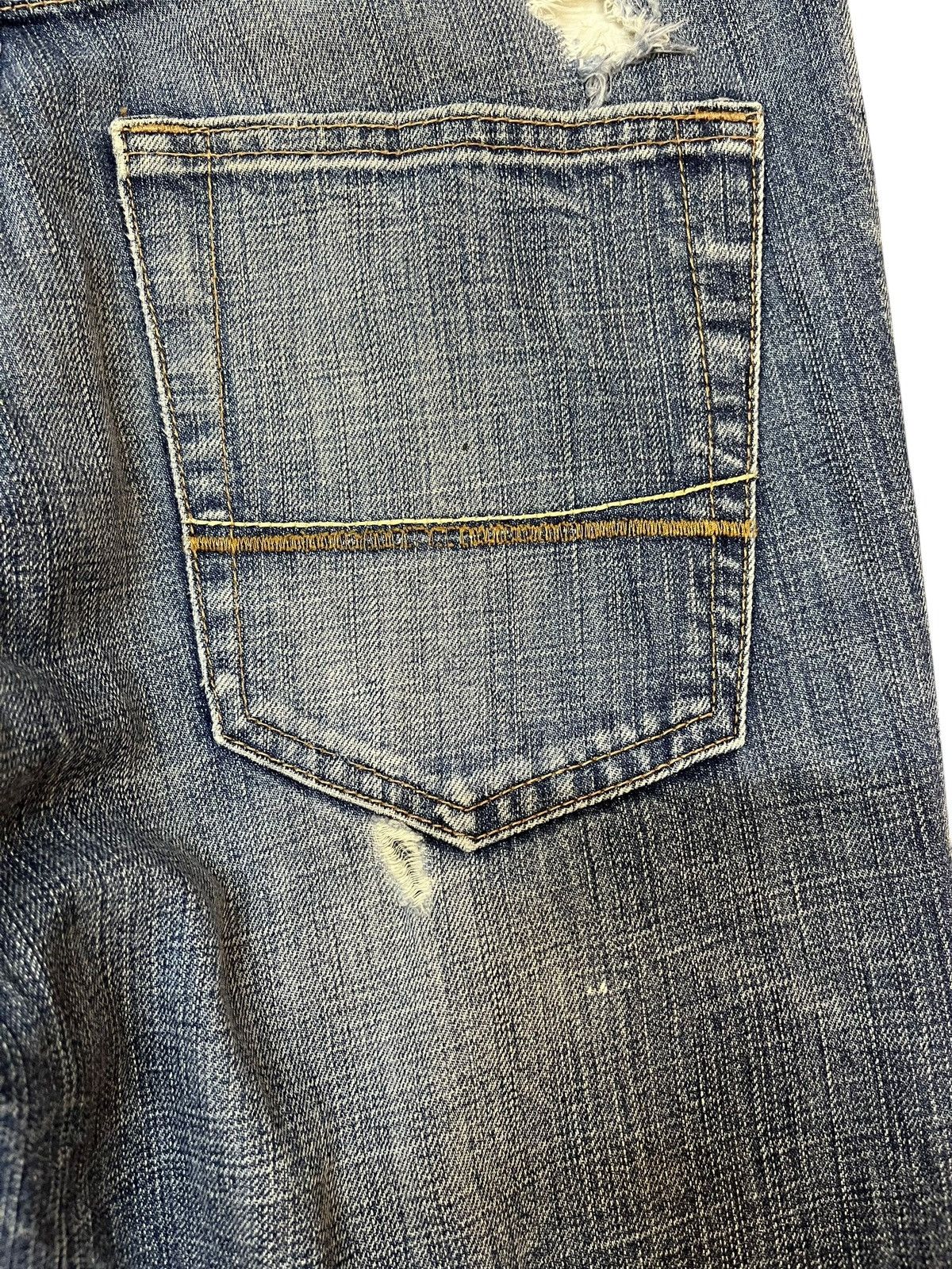 Abercrombie & Fitch × Beauty Beast Vintage Abercrombie&Fitch Ripped Distressed Denim Size US 33 - 7 Thumbnail