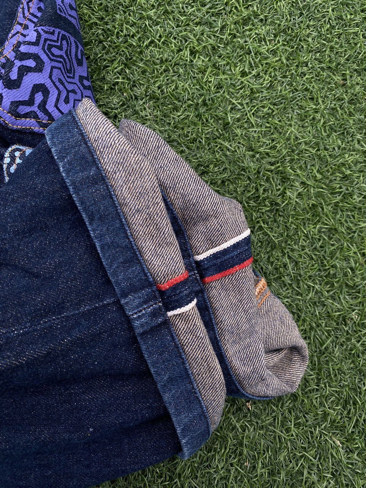 Evisu EVISU JEANS MULTI POCKET RARE OG TRAVIS SCOTT WITH SELVEDGE Size US 32 / EU 48 - 11 Thumbnail