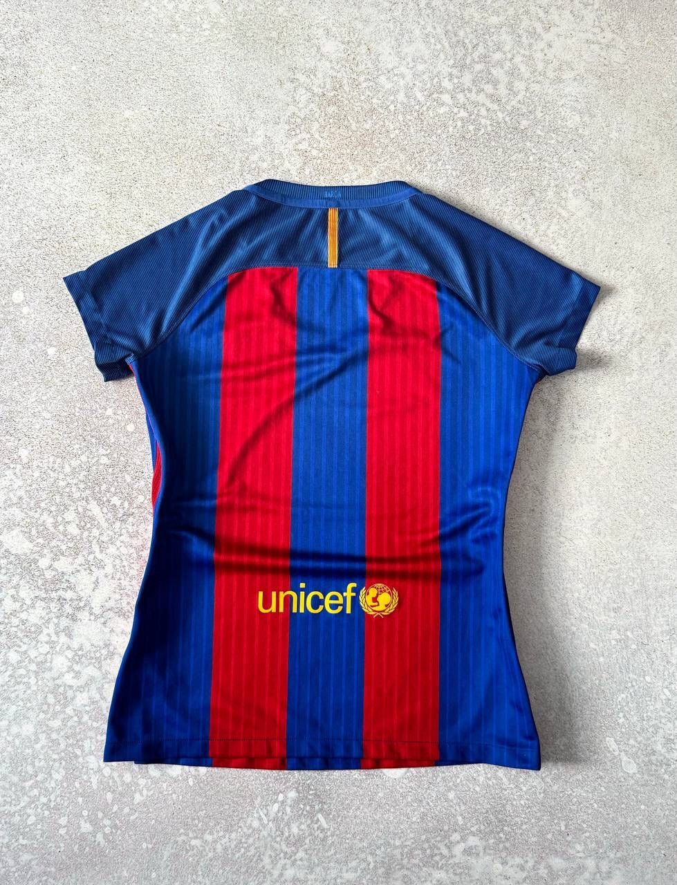Nike Vintage Nike F.C Barcelona Soccer Jersey Training T-shirt Size L / US 10 / IT 46 - 5 Thumbnail