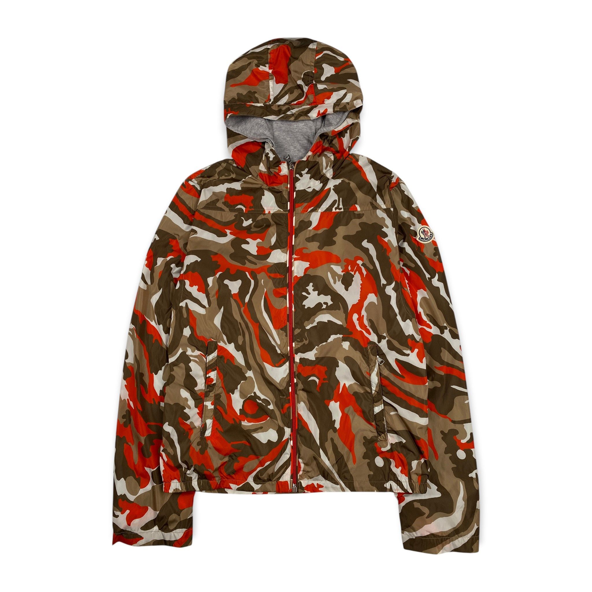 Moncler Vile Imprime Giubbotto Hooded Jacket Size M / US 6-8 / IT 42-44 - 2 Thumbnail