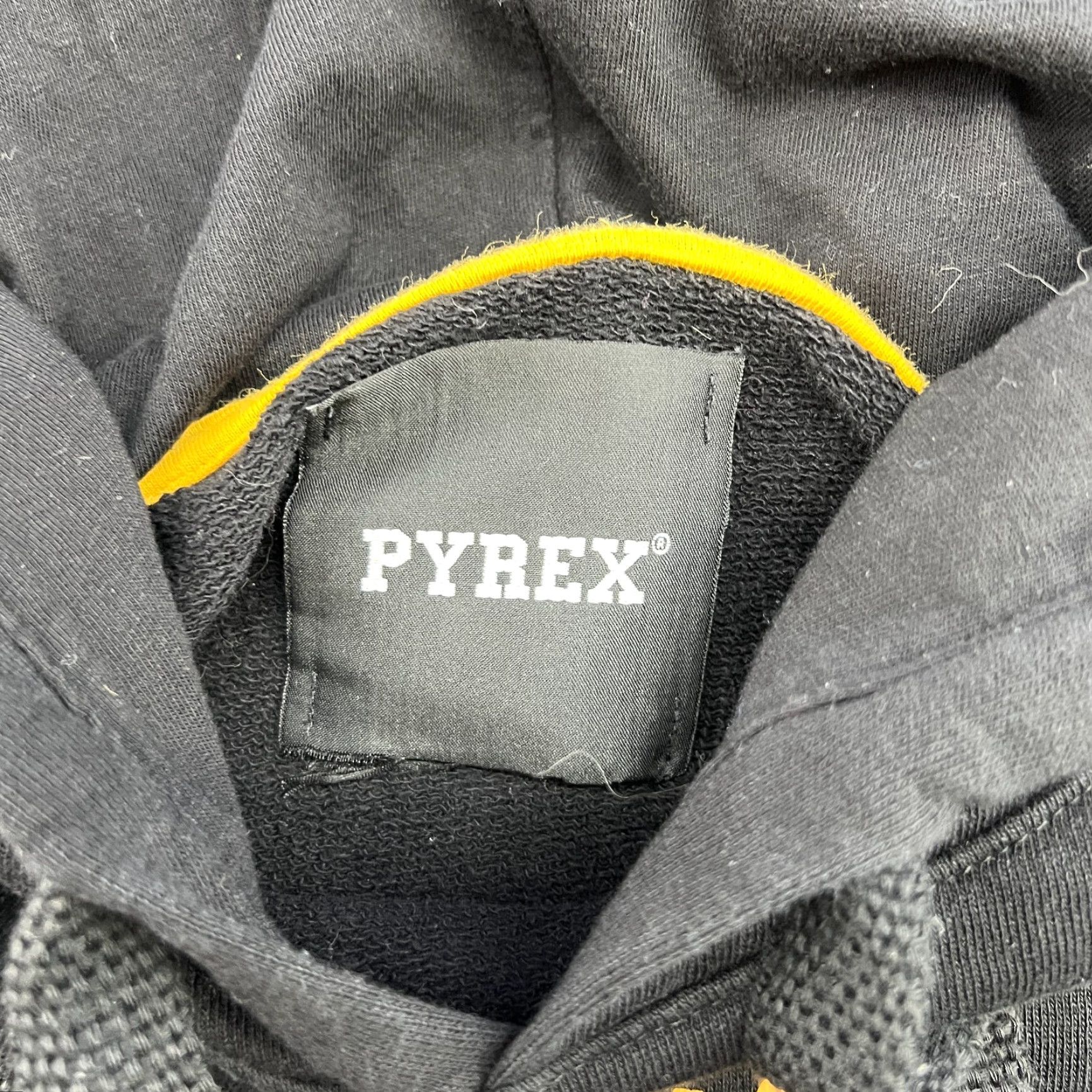 Vintage PYREX Vision Black Dope Hoodie Medium Mens Hooded Pullover Sportswear Canvas Knit Warm Vintage: No Size US M / EU 48-50 / 2 - 6 Thumbnail