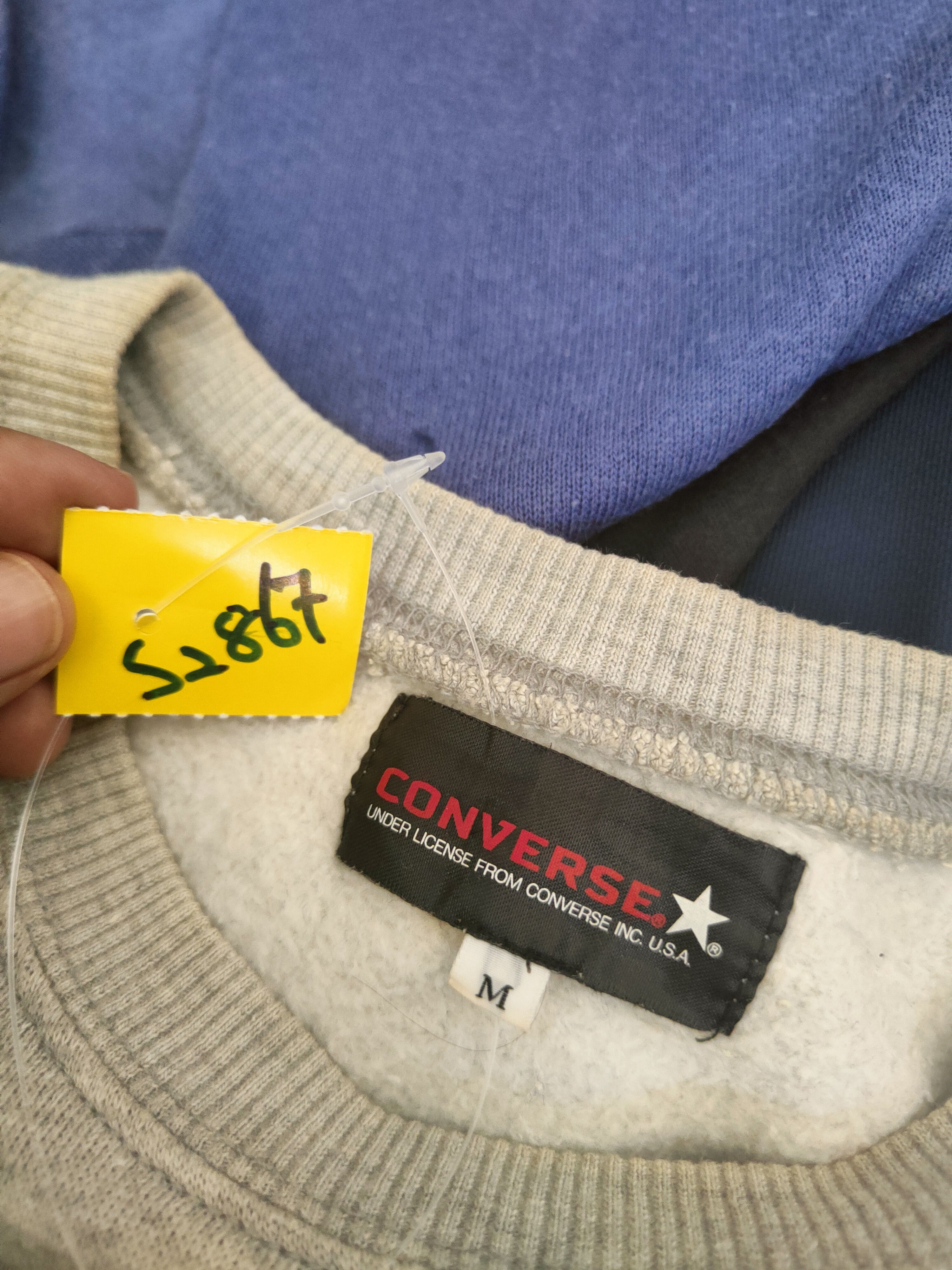 Converse Converse vintage Gray Sweatshirts #S2867 Size US M / EU 48-50 / 2 - 12 Thumbnail