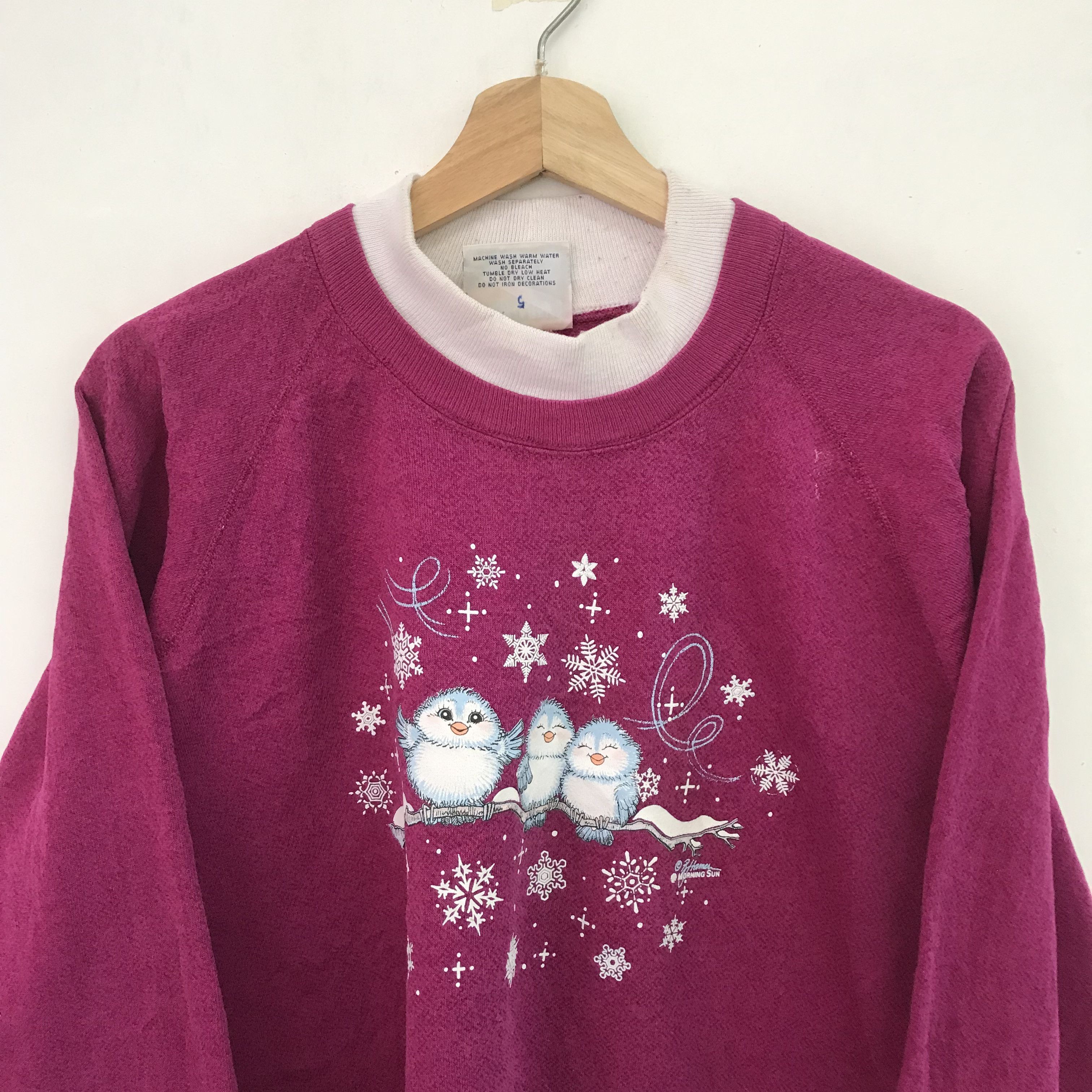 Vintage Vintage Morning Sun Bird Graphic Sweatshirt - 610 Size US M / EU 48-50 / 2 - 6 Thumbnail
