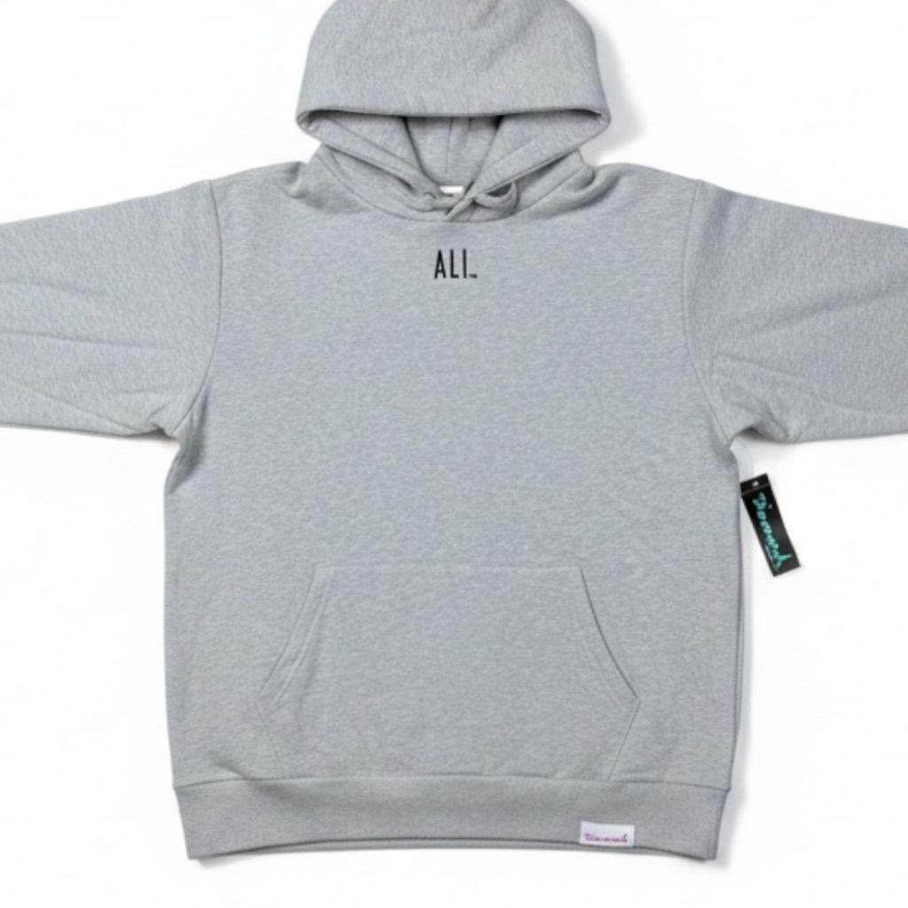 Diamond Supply Co. Diamond Supply Co. Men's Medium Muhammad Ali Gray Hoodie NWT Size US M / EU 48-50 / 2 - 2 Thumbnail