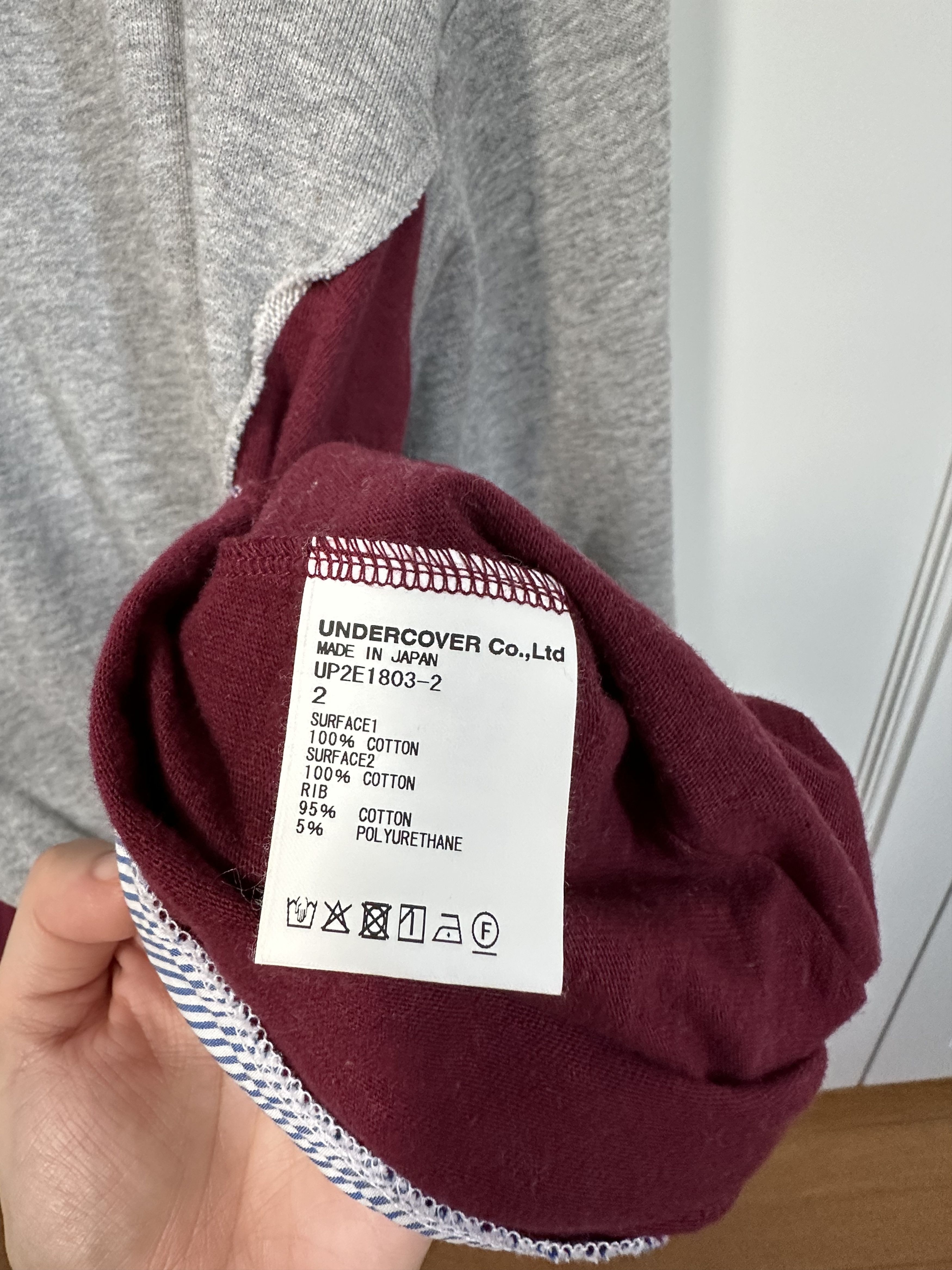 Undercover 25AW Undercover layered cotton sweatshirt Size M / US 6-8 / IT 42-44 - 7 Thumbnail