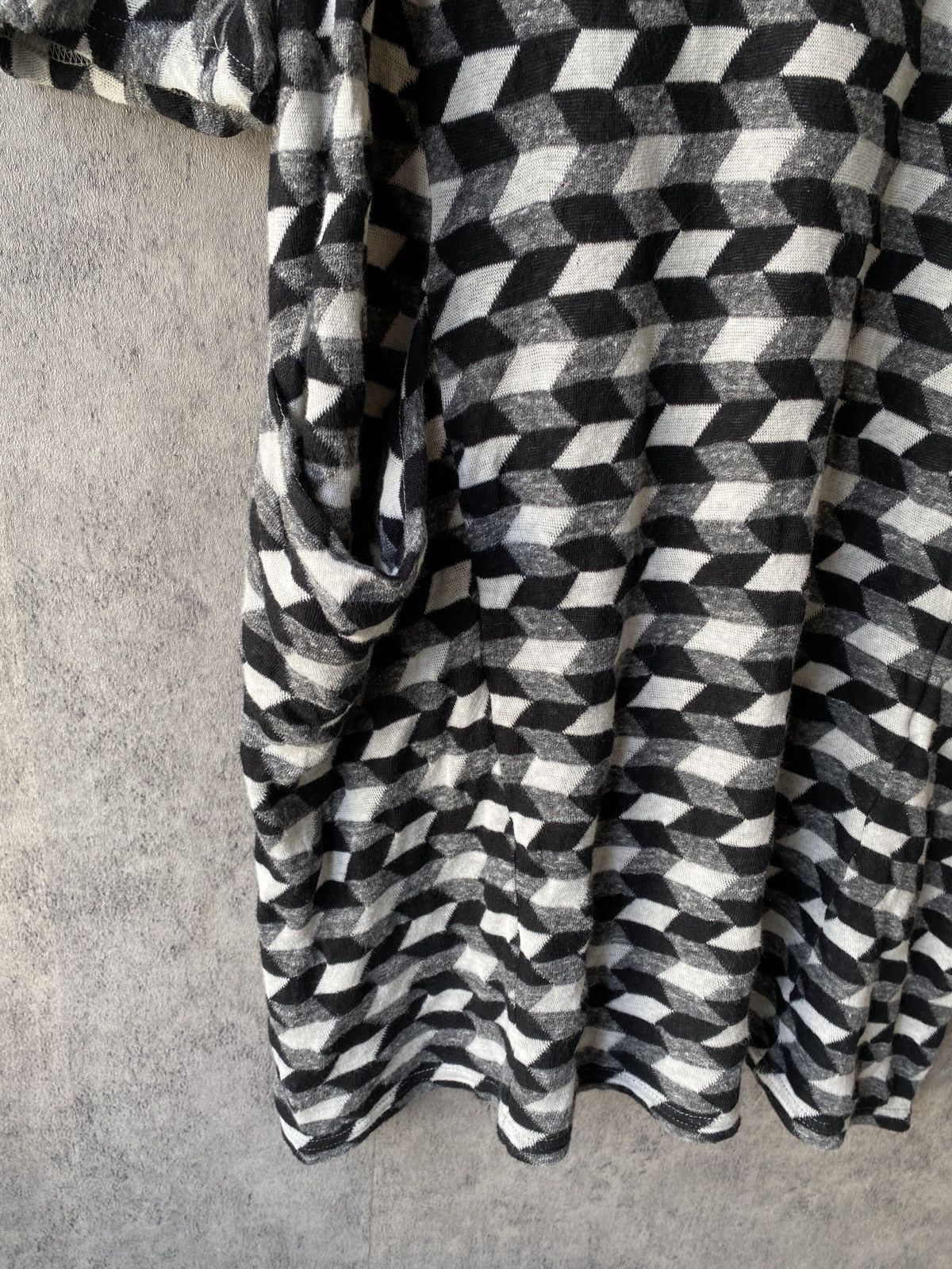Y's Y’s For Living Abstract Design Blouse Size M / US 6-8 / IT 42-44 - 8 Thumbnail