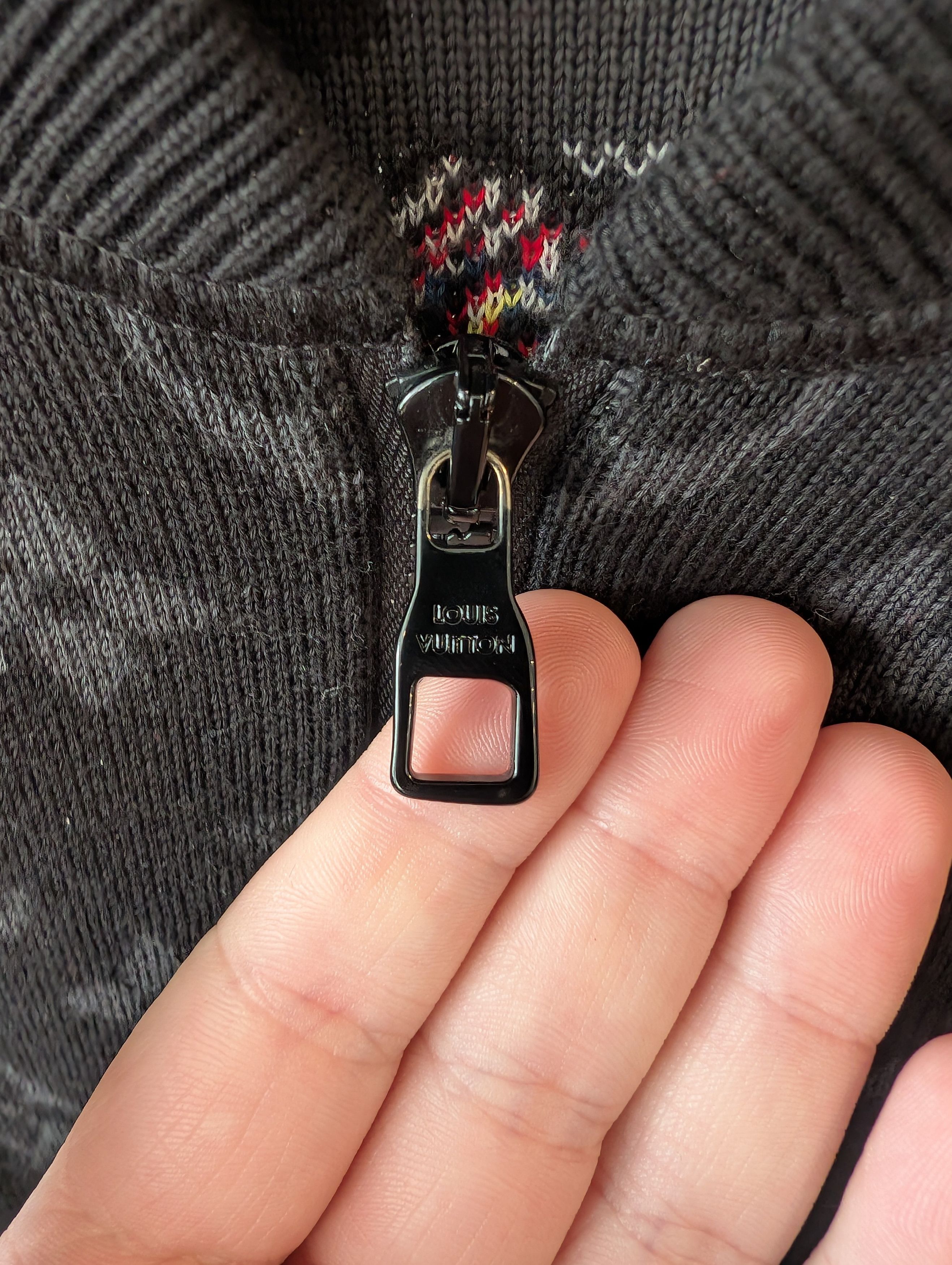 Louis Vuitton Louis Vuitton monogram graffiti knit bomber zip up Size US XL / EU 56 / 4 - 5 Thumbnail
